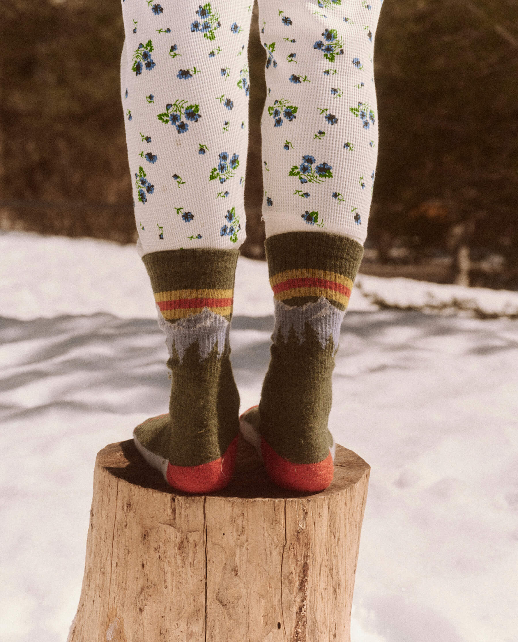 The Ridge Runner Sock. -- Evergreen - Image 3