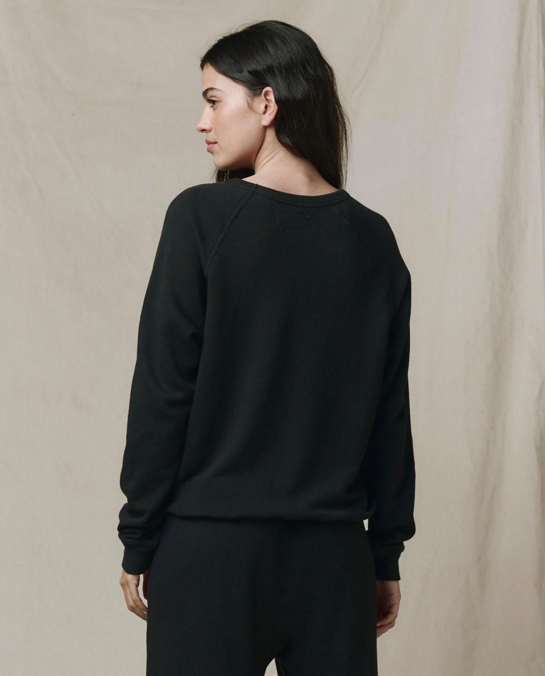 The Rookie Sweatshirt. Solid -- Almost Black - Image 2