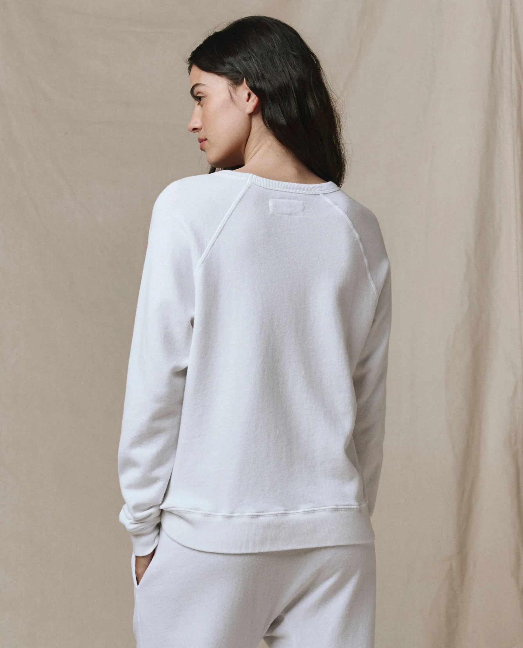 The Rookie Sweatshirt. Solid -- True White - Image 3
