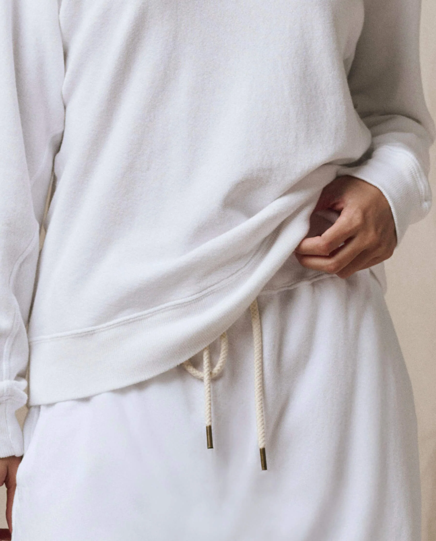 The Rookie Sweatshirt. Solid -- True White - Image 5
