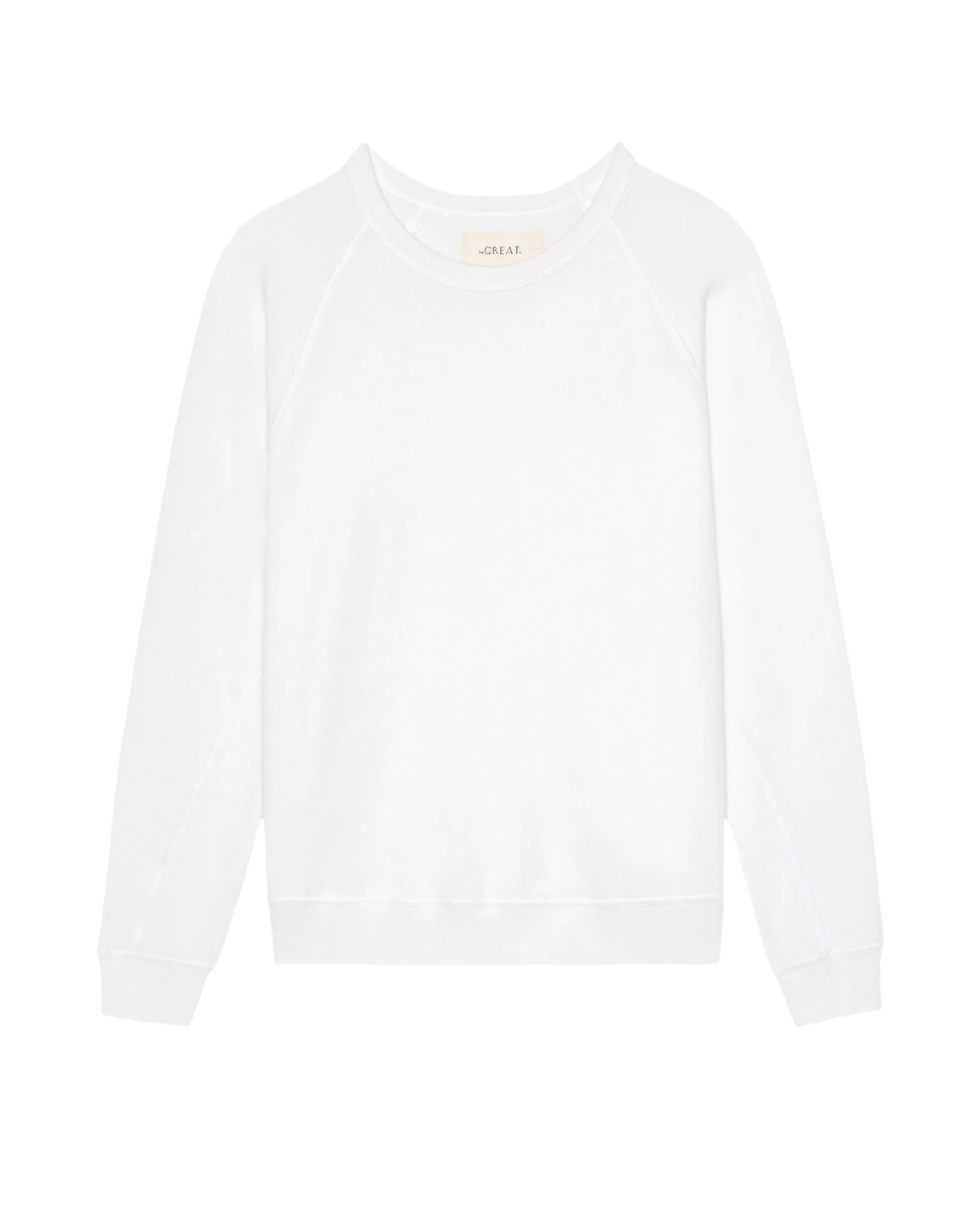The Rookie Sweatshirt. Solid -- True White - Image 6