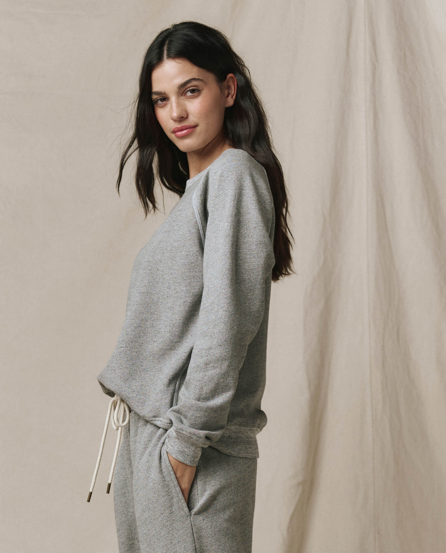 The Rookie Sweatshirt. Solid -- Varsity Grey - Image 2