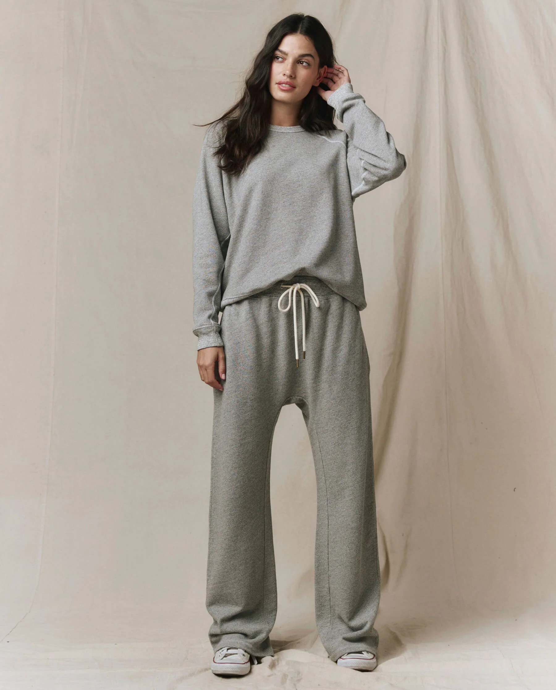 The Rookie Sweatshirt. Solid -- Varsity Grey - Image 4