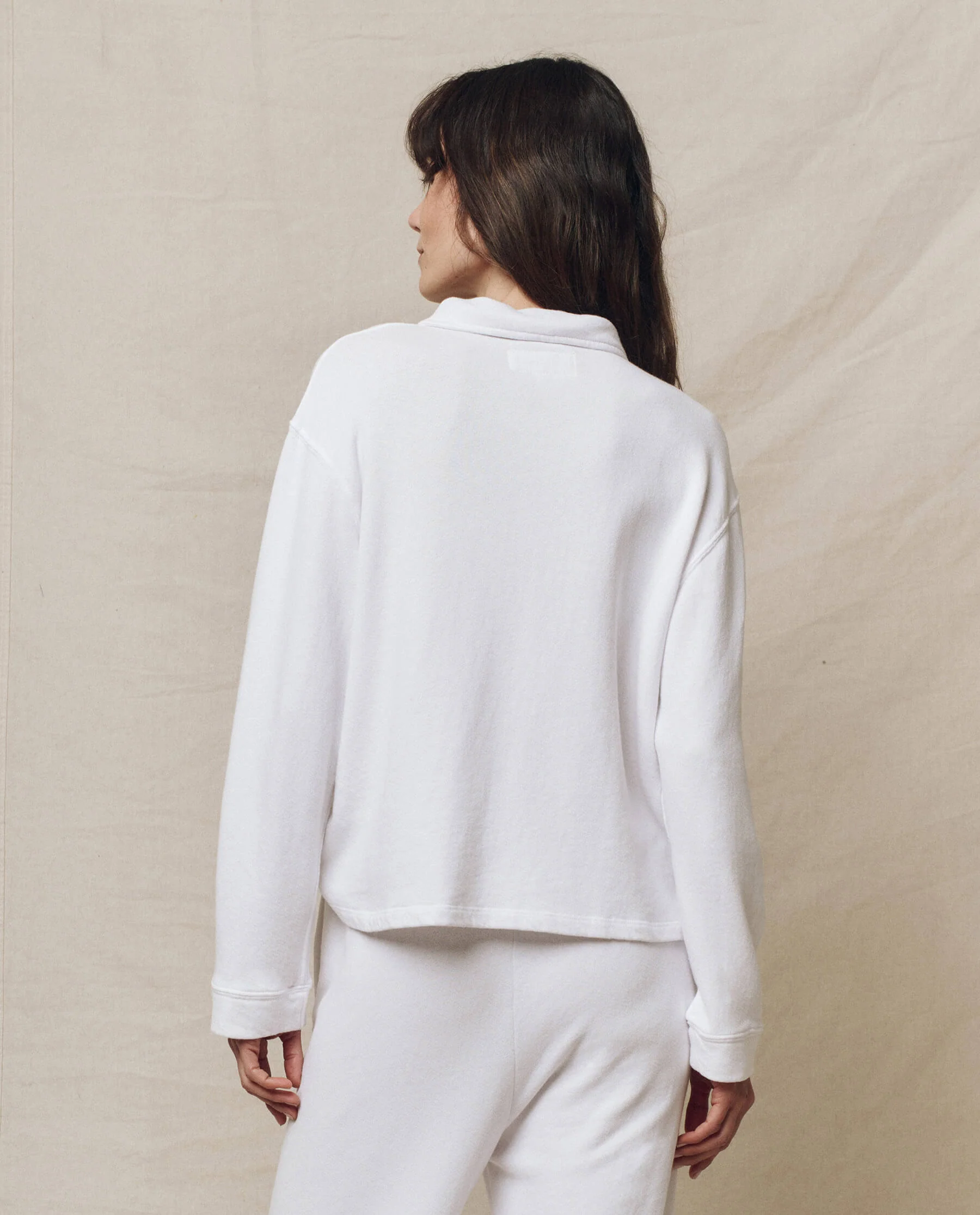 The Rugby Sweatshirt. -- True White - Image 2