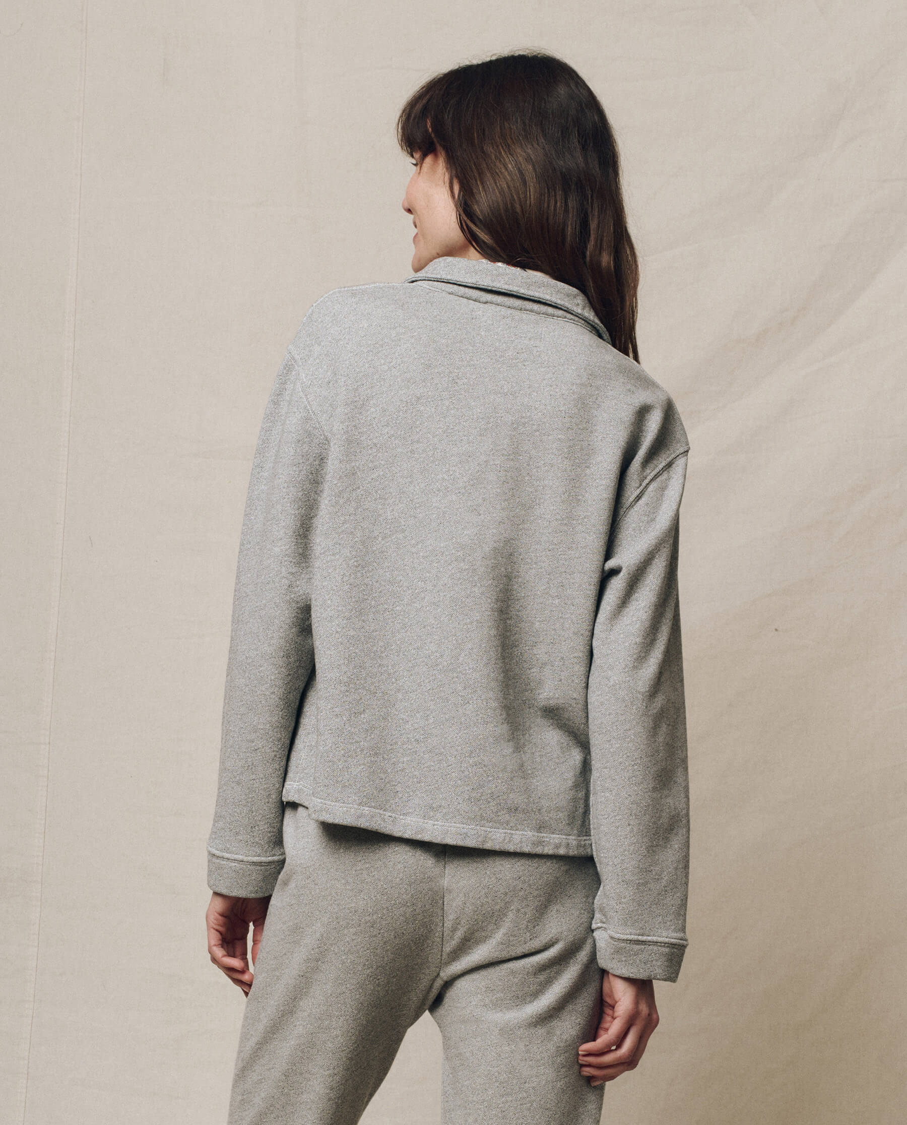 The Rugby Sweatshirt. -- Varsity Grey - Image 2
