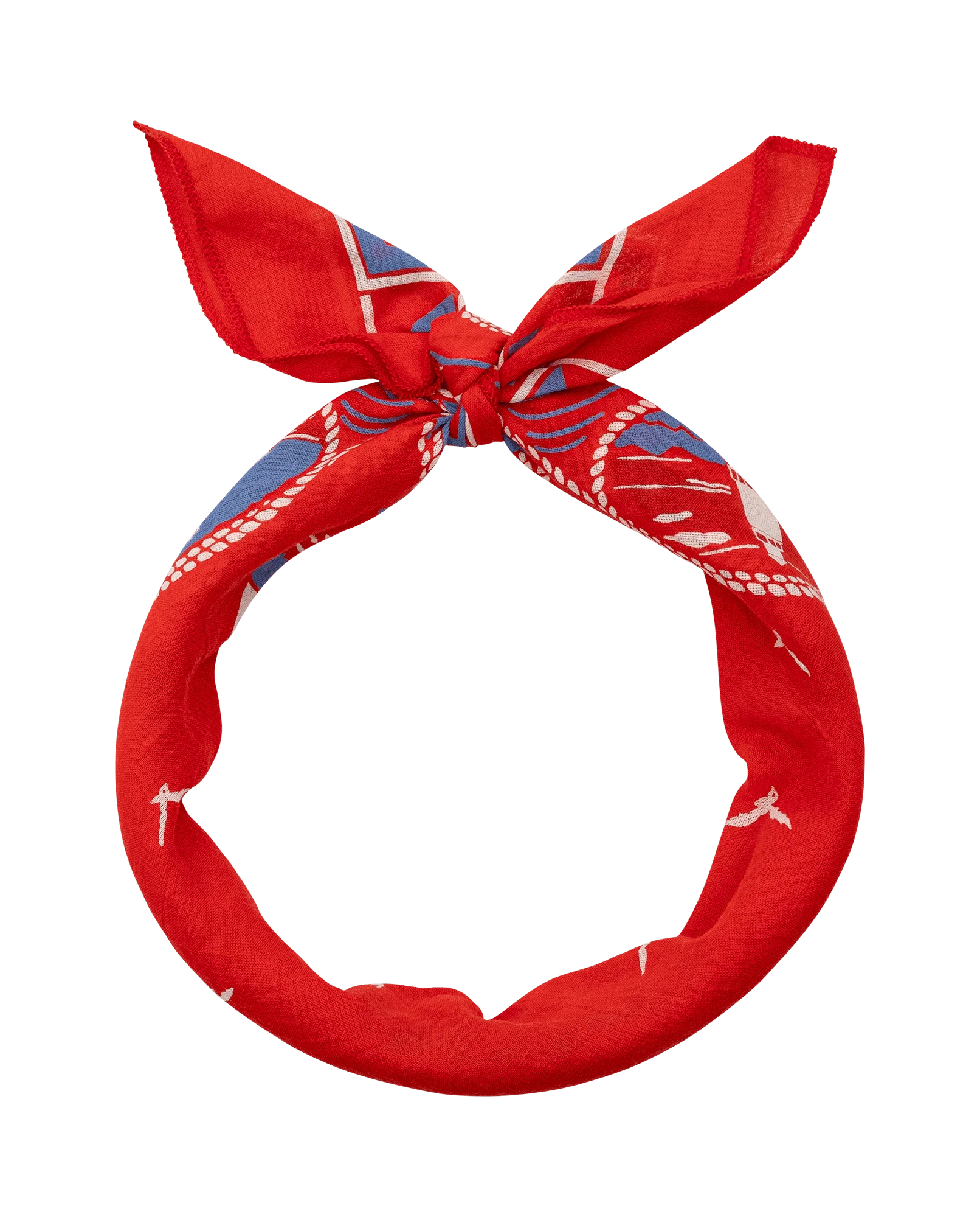 The Sailboat Bandana. -- Red - Image 3