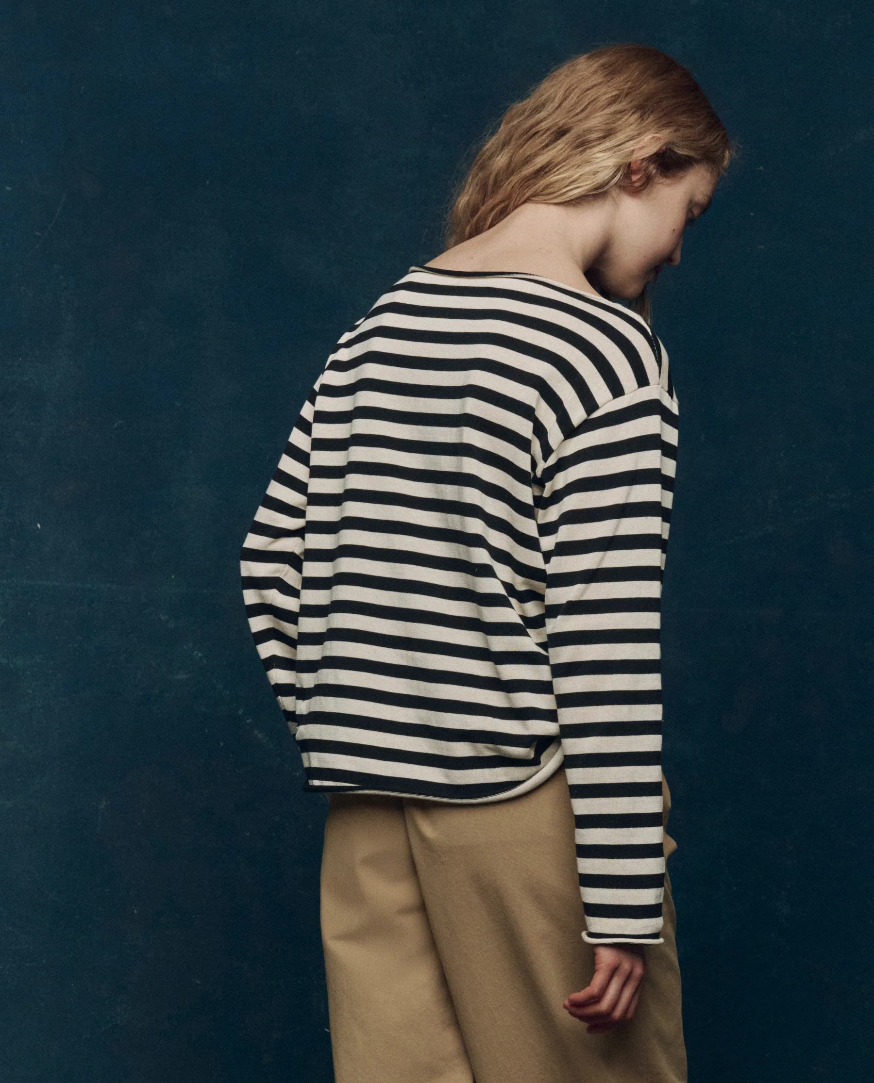 The Sailor Sweater. -- Black Stripe - Image 3