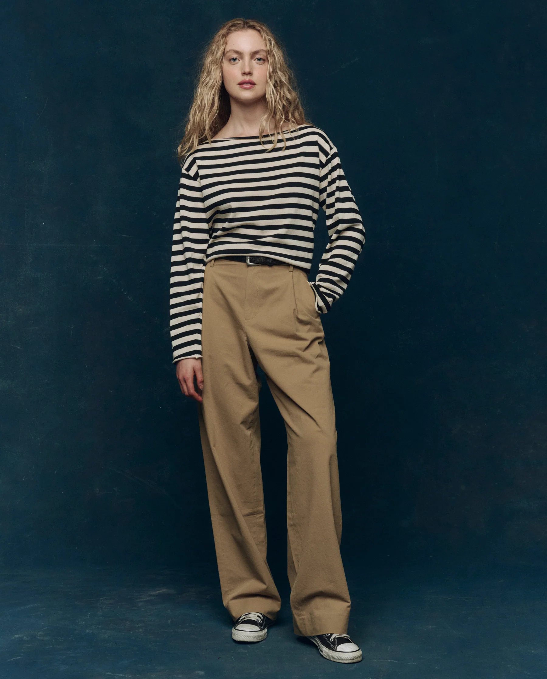 The Sailor Sweater. -- Black Stripe - Image 4