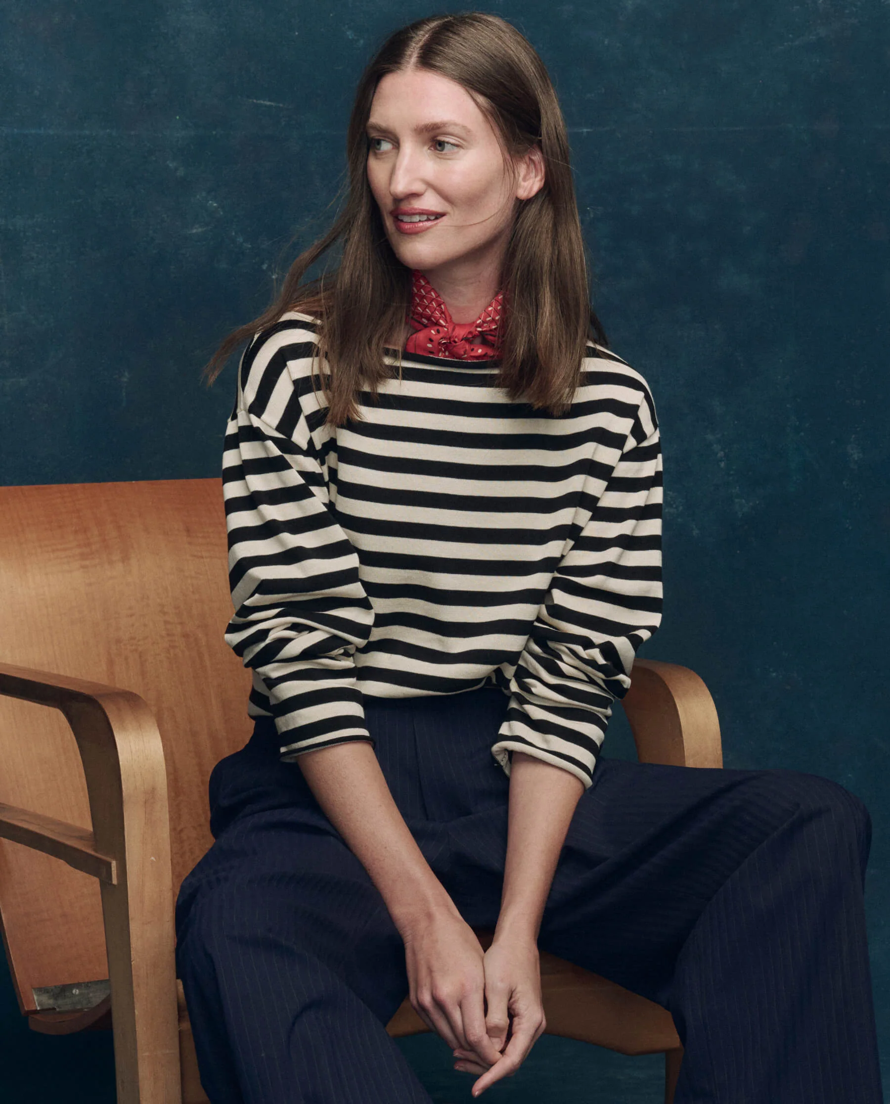The Sailor Sweater. -- Black Stripe - Image 5
