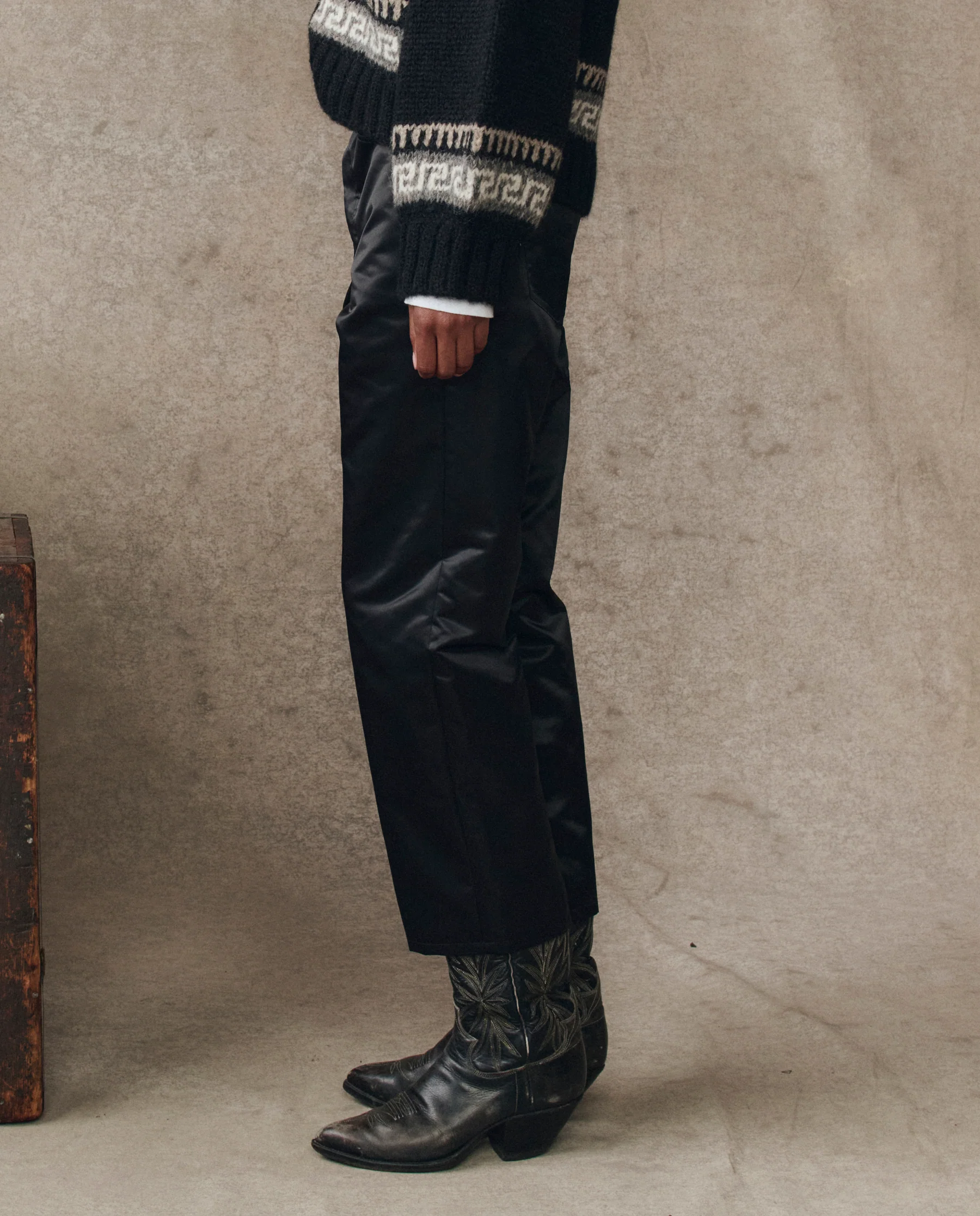 The Satin Wayne. -- Black - Image 3