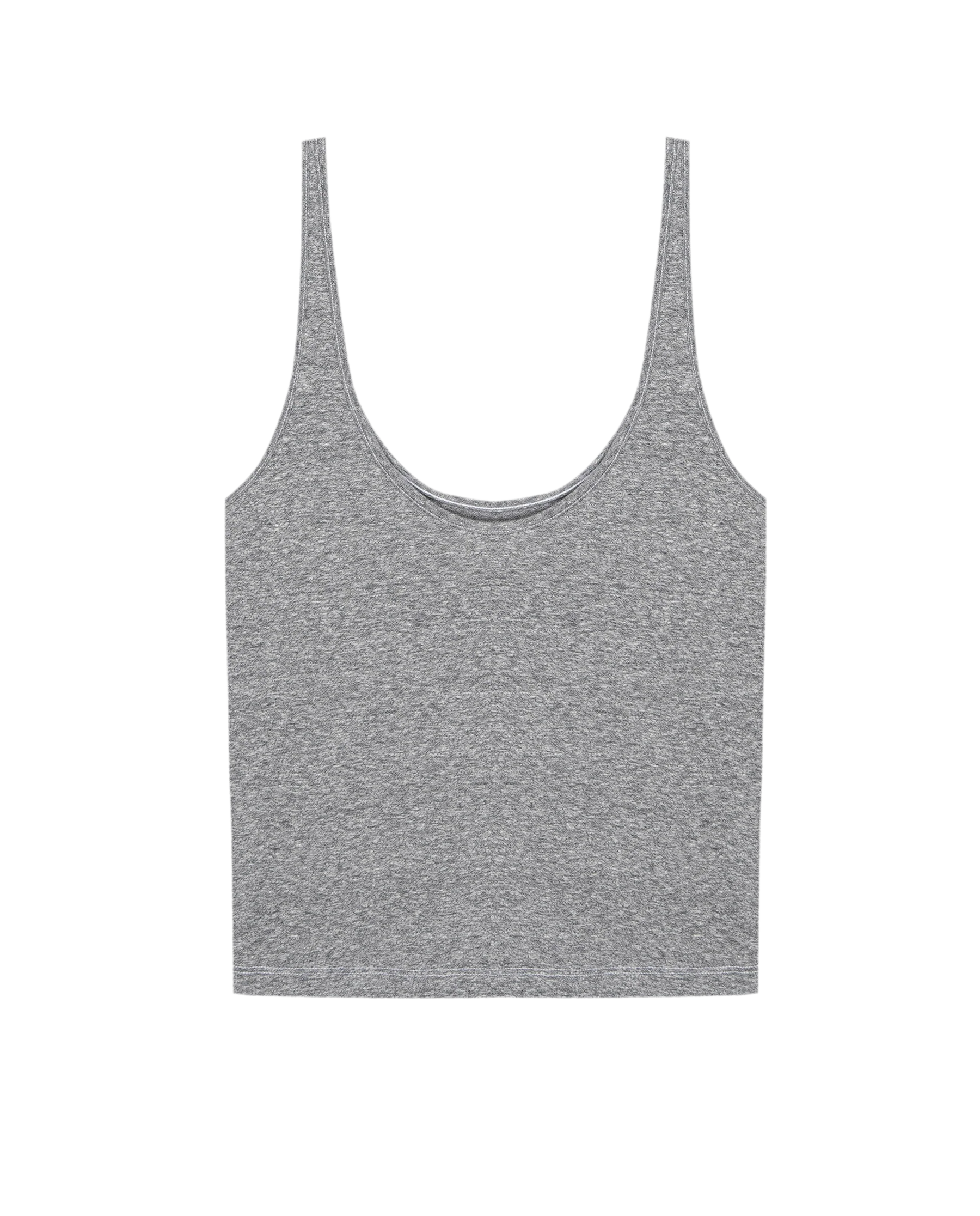 The Scoop Neck Tank. -- Heather Grey - Image 5