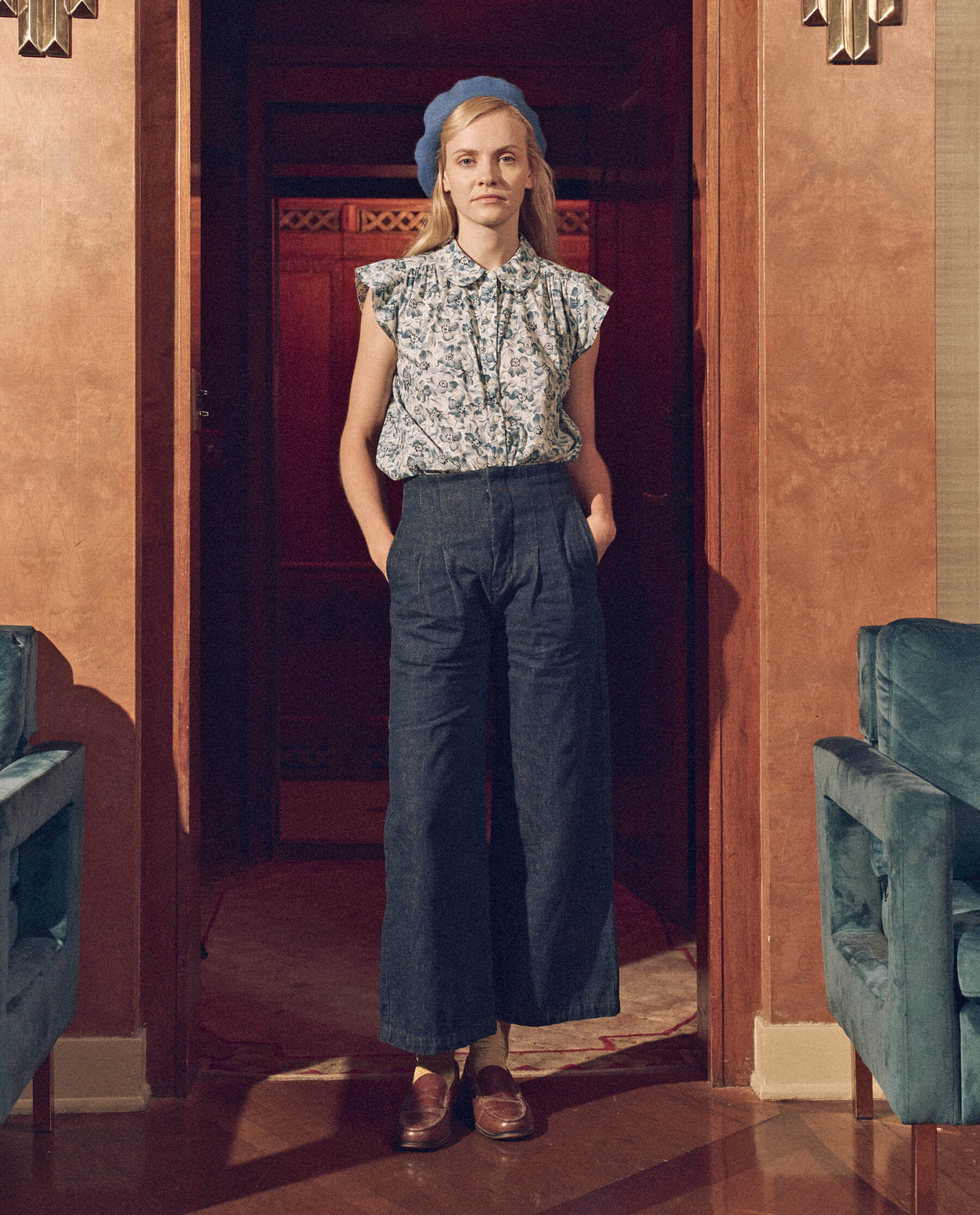 The Sculpted Trouser. -- Rinse Wash - Image 4