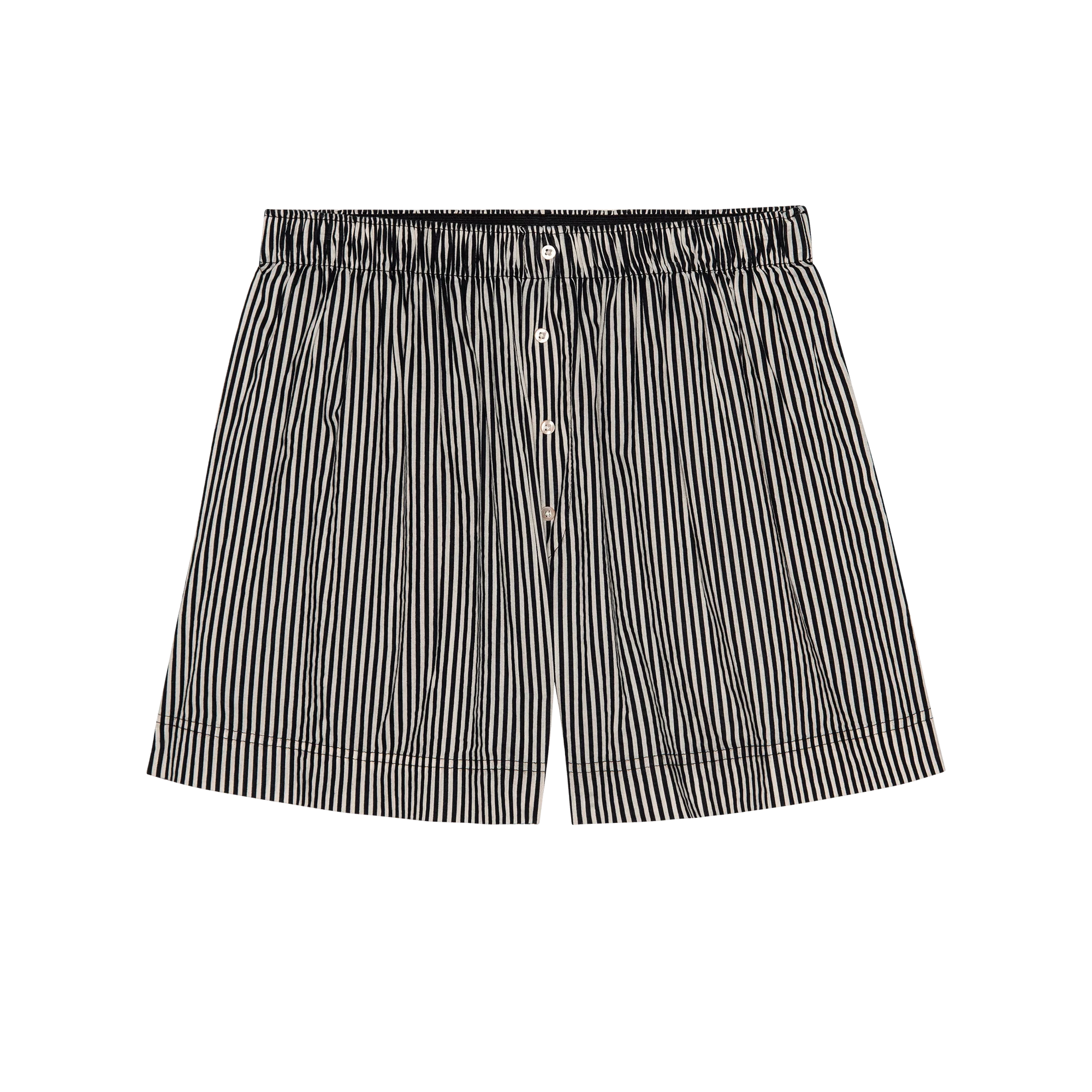 The Sleep Boxer Short. -- Black and Cream Crew Stripe - Image 6