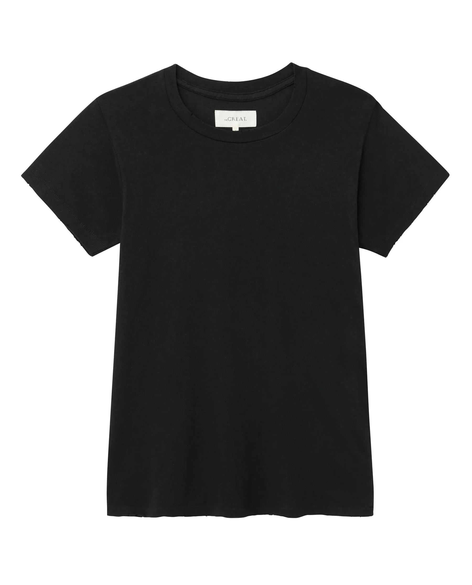 The Slim Tee. Solid -- Almost Black - Image 6
