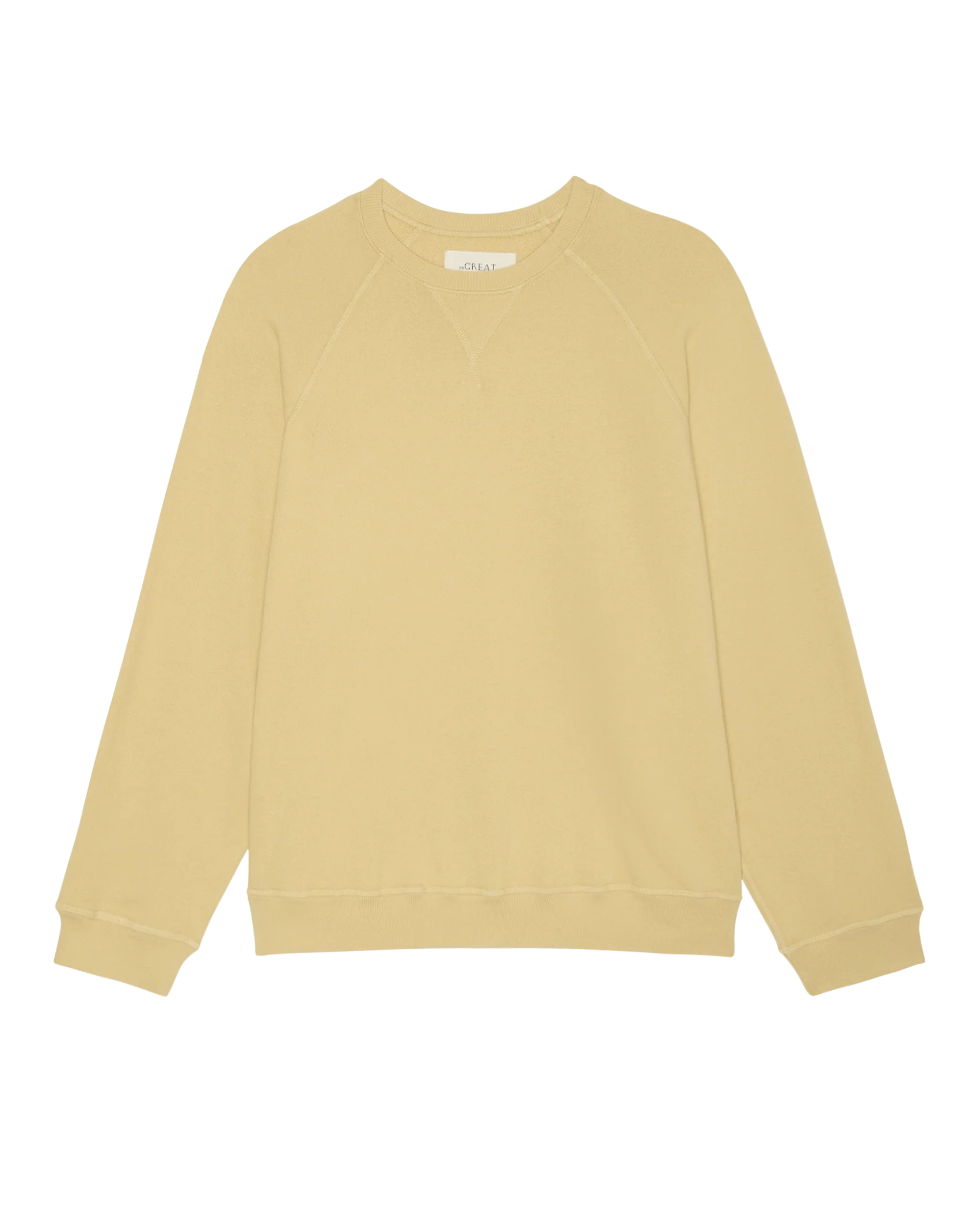 The Slouch Sweatshirt. Solid -- Butter Yellow - Image 4