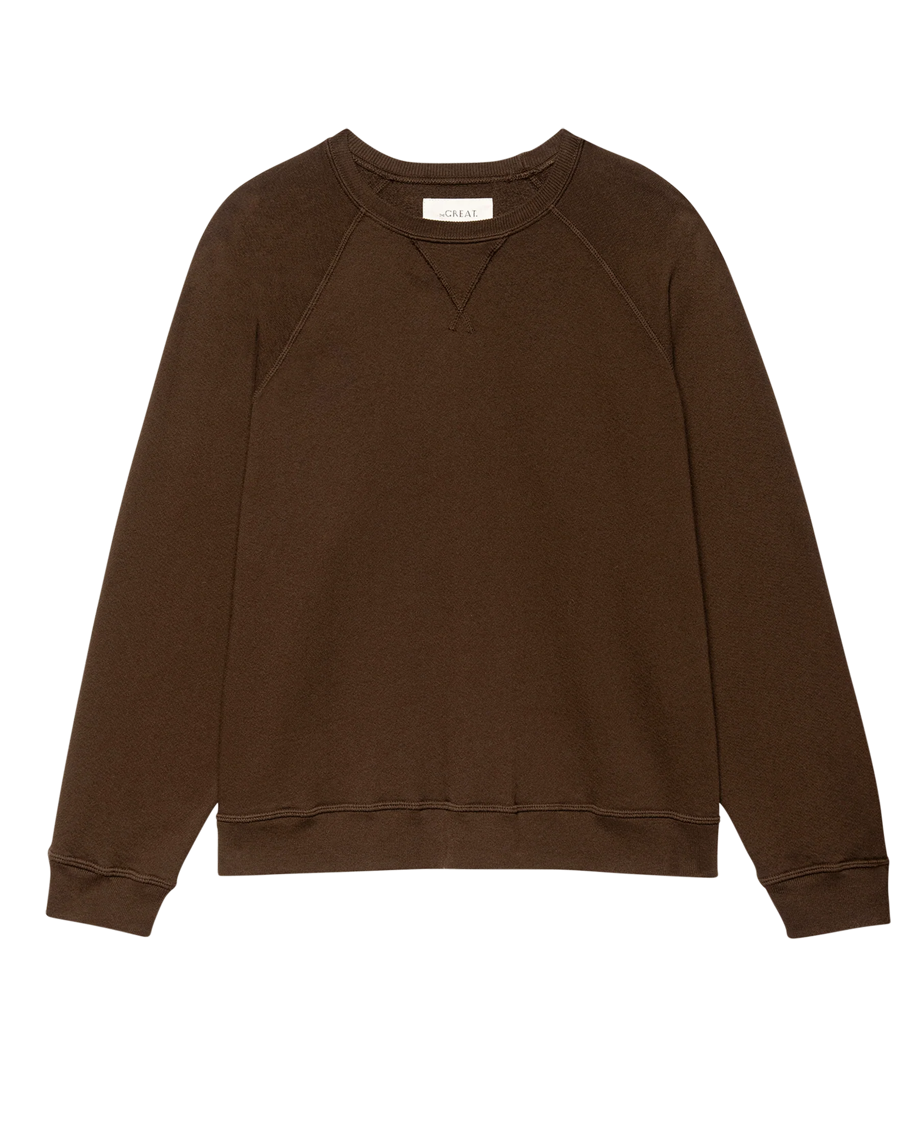 The Slouch Sweatshirt. Solid -- Driftwood - Image 5