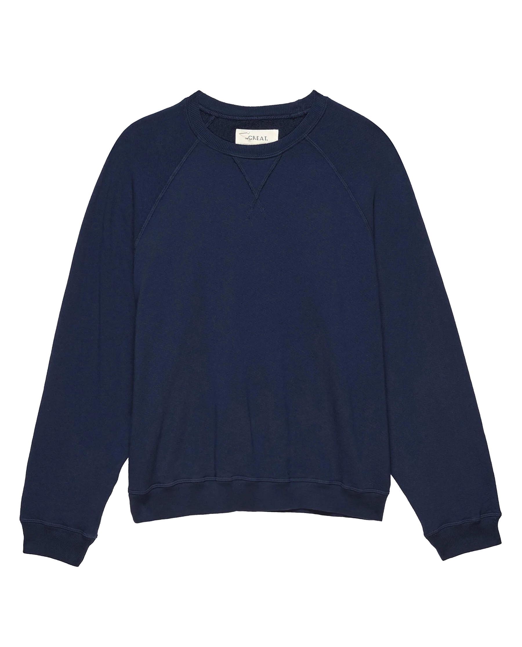 The Slouch Sweatshirt. Solid -- True Navy - Image 6