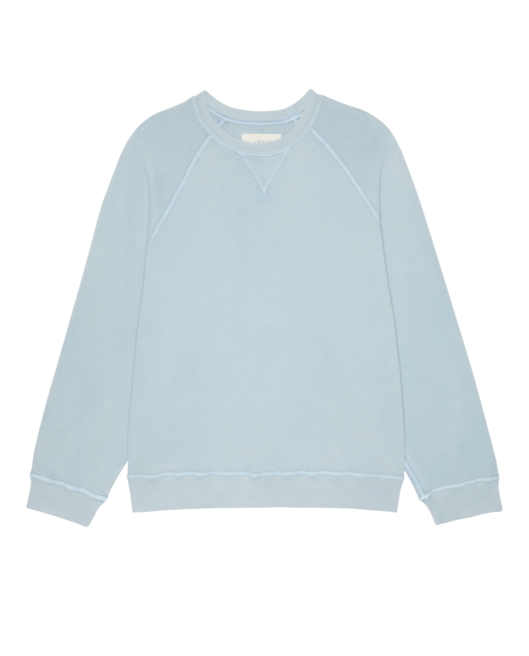 The Slouch Sweatshirt. Solid -- Whisper Blue - Image 5