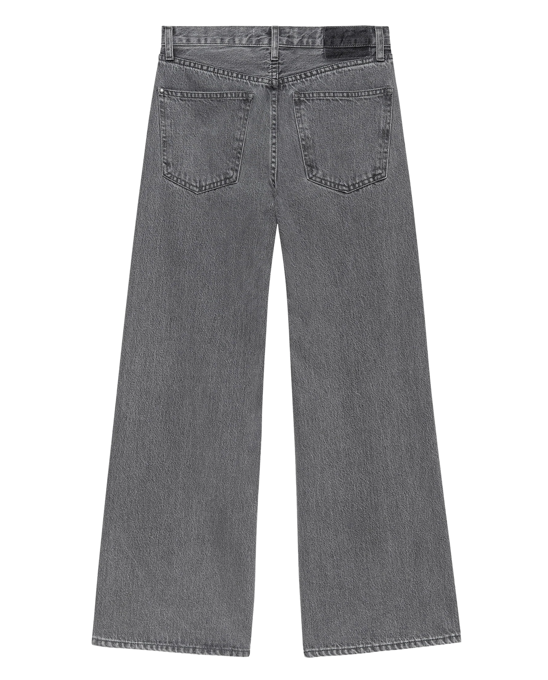 The Slouch Wide Leg Jean. -- Graphite Wash - Image 5