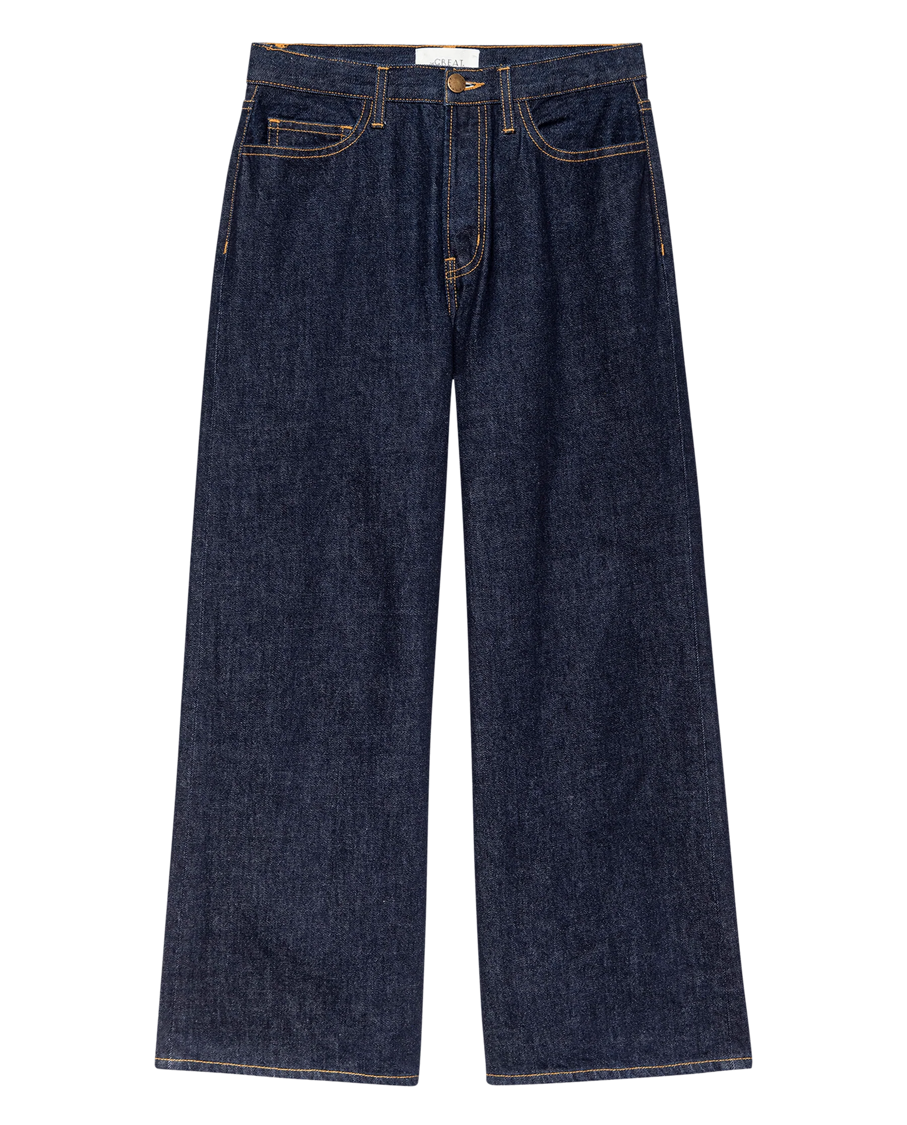 The Slouch Wide Leg Jean. -- Midnight Rinse - Image 5