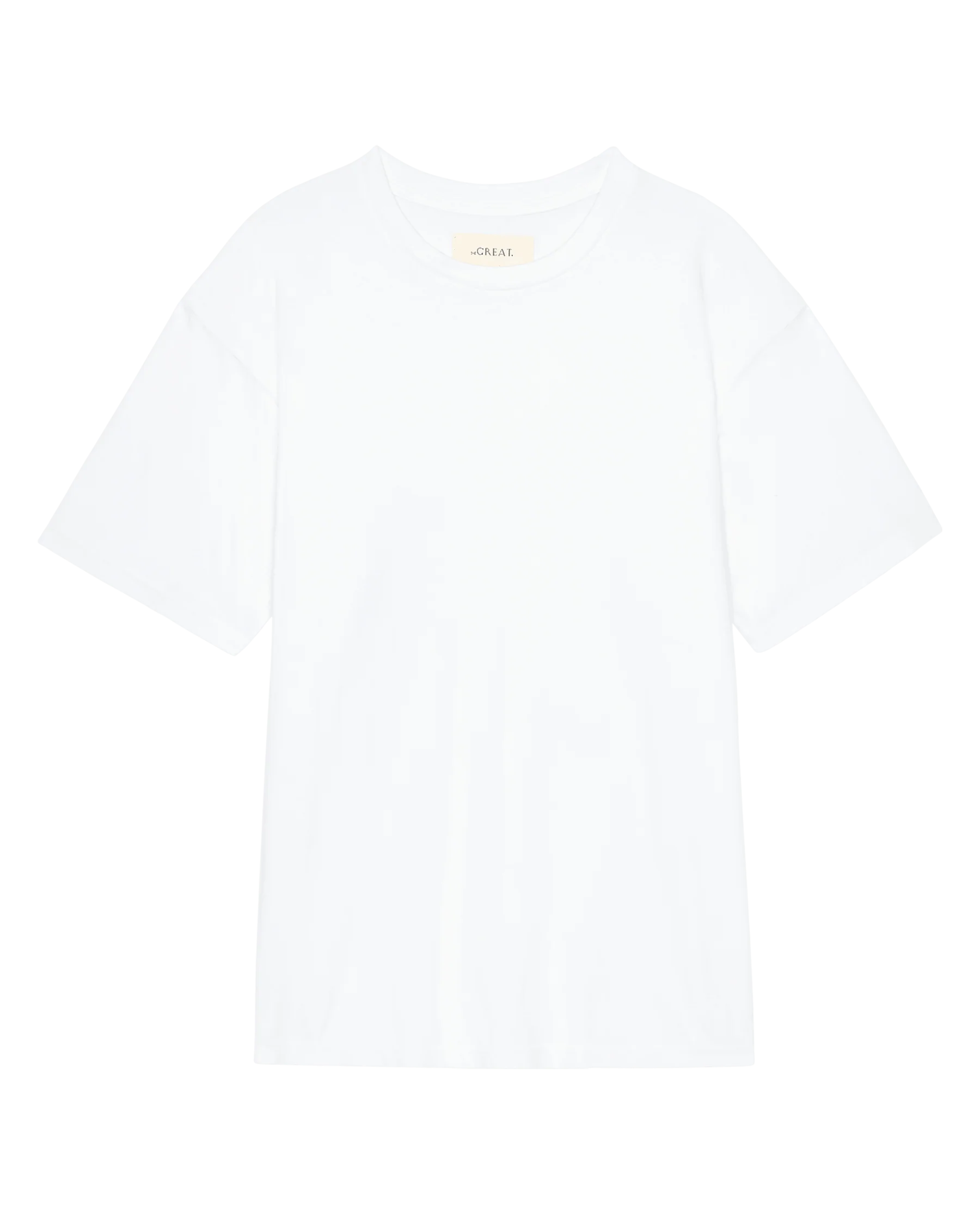 The Slouchy Crew Tee. -- True White - Image 6