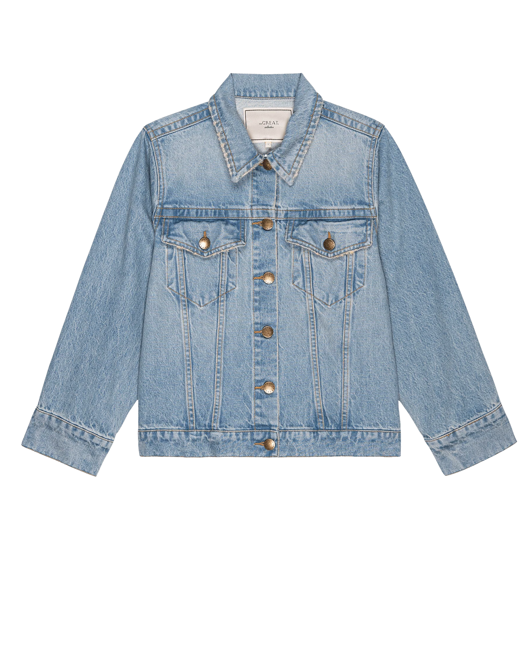 The Slouchy Jean Jacket. -- Great Plains Wash - Image 6