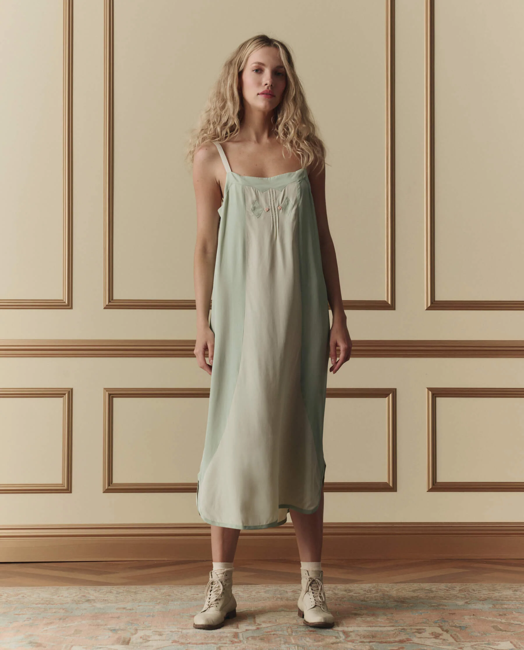 The Sonata Dress. -- Mist - Image 4