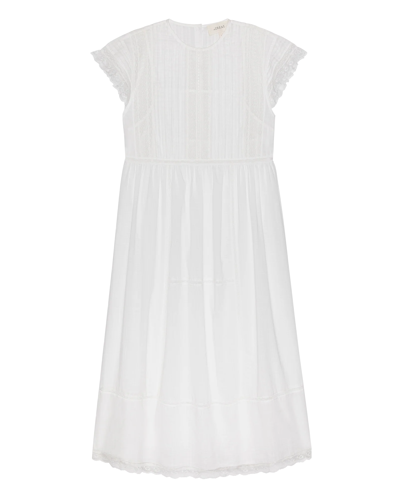 The Sonnet Dress. -- True White - Image 4