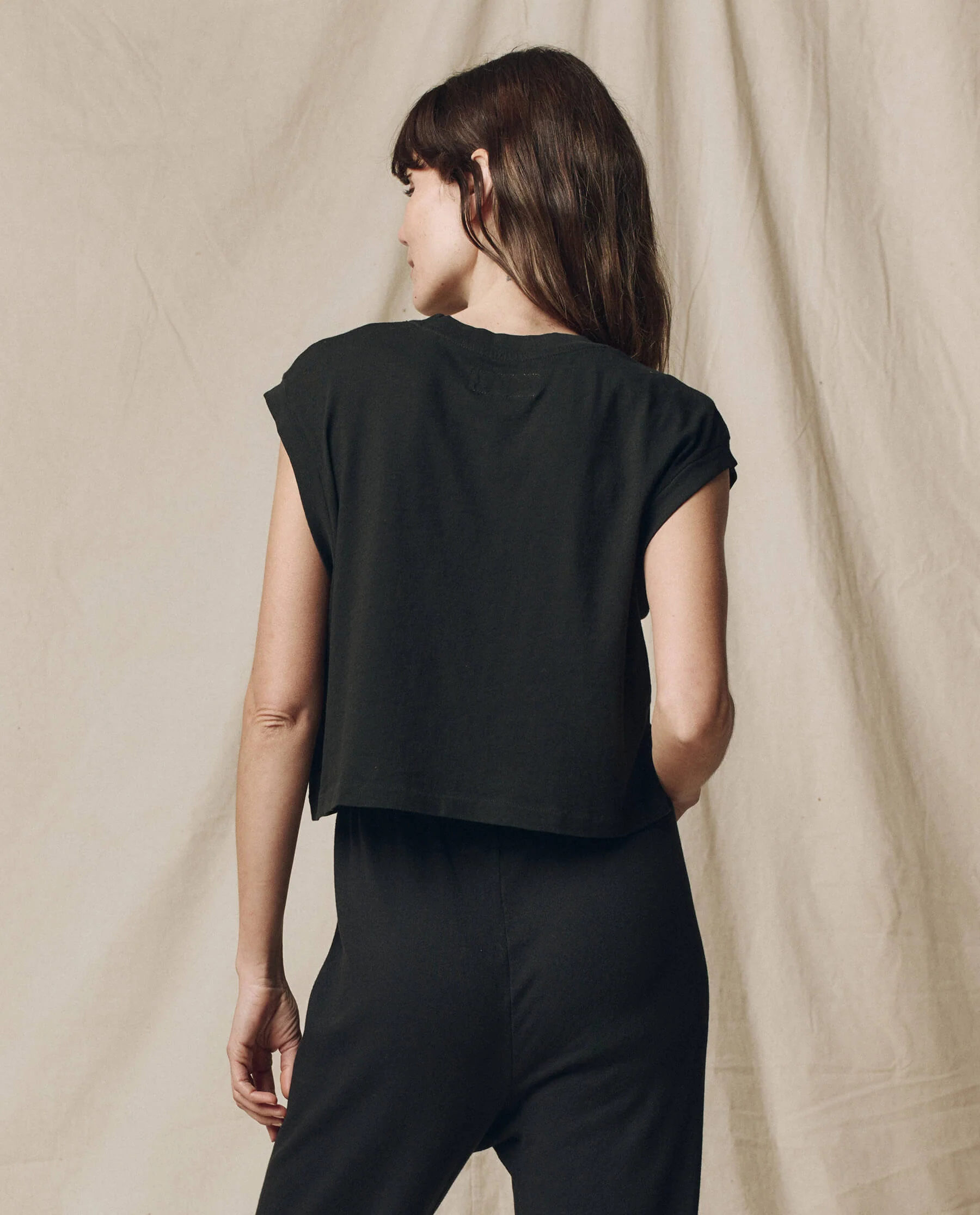 The Square Tee. -- Almost Black - Image 2