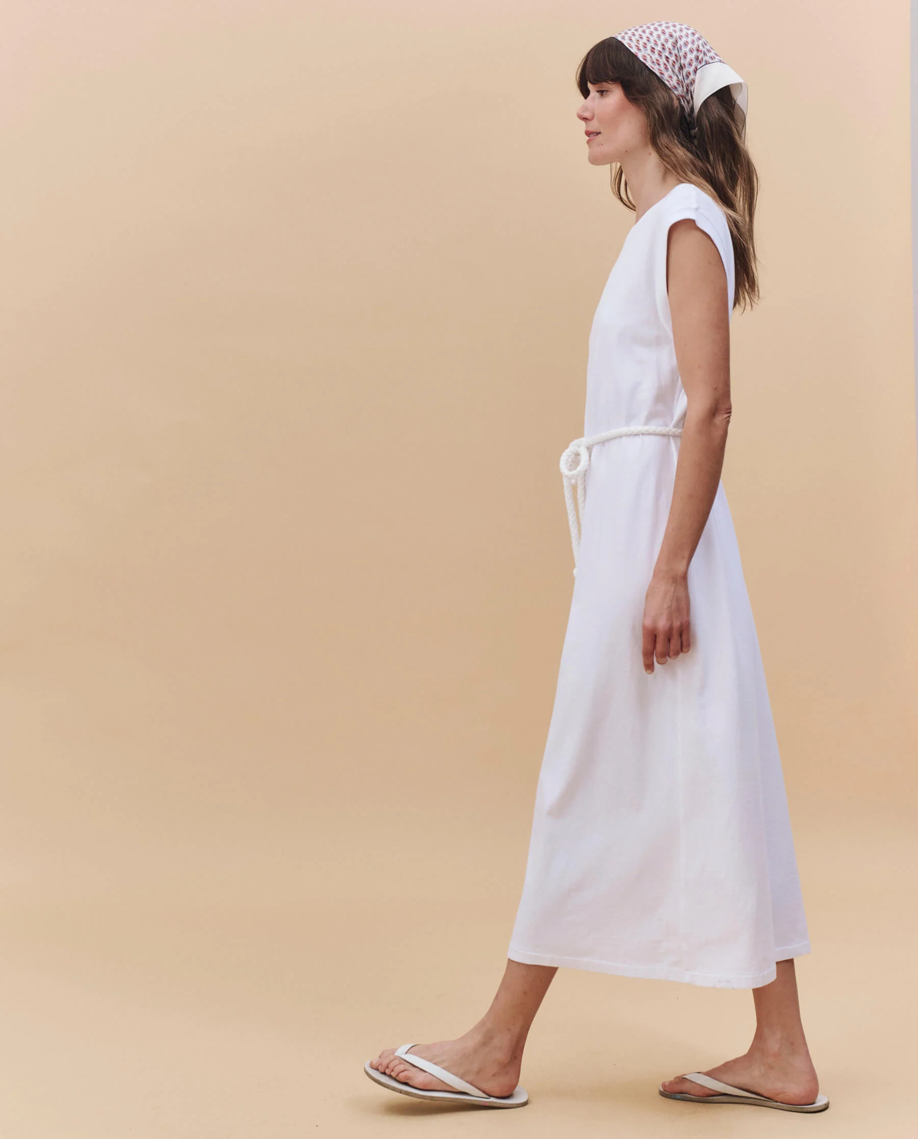 The Square Tee Dress. -- True White - Image 4