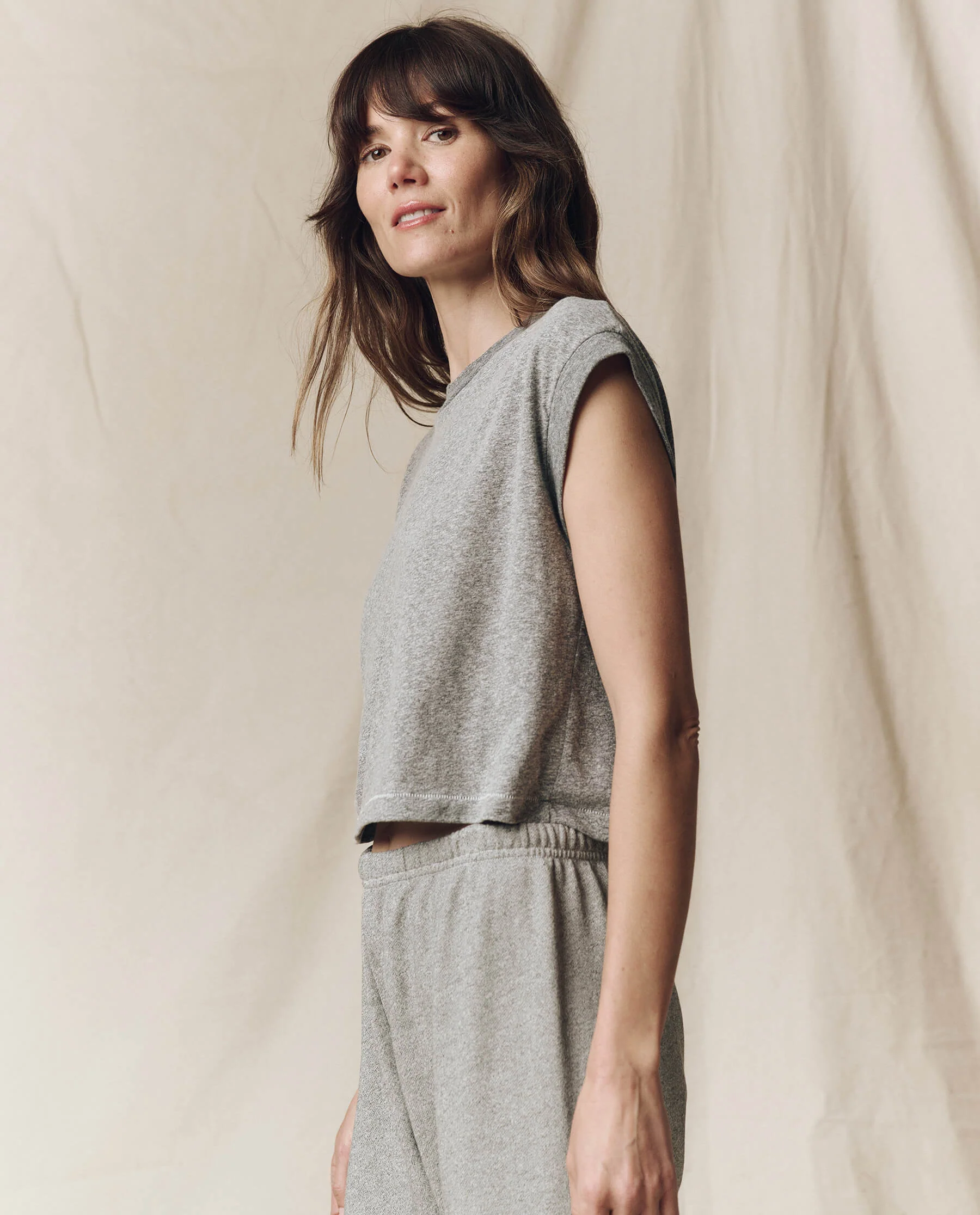 The Square Tee. -- Heather Grey - Image 3