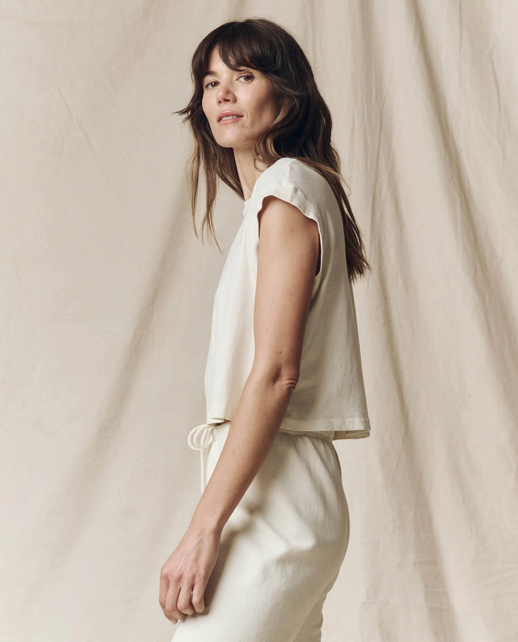 The Square Tee. -- Washed White - Image 3