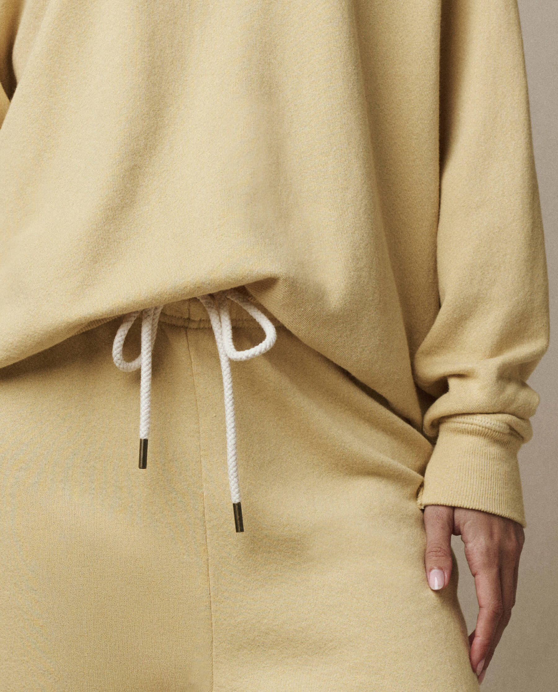 The Stadium Sweatpant. Solid -- Butter Yellow - Image 3