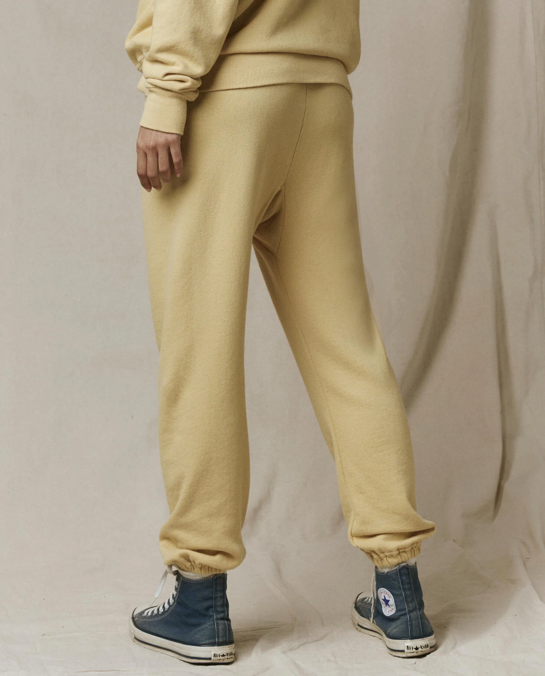 The Stadium Sweatpant. Solid -- Butter Yellow - Image 4