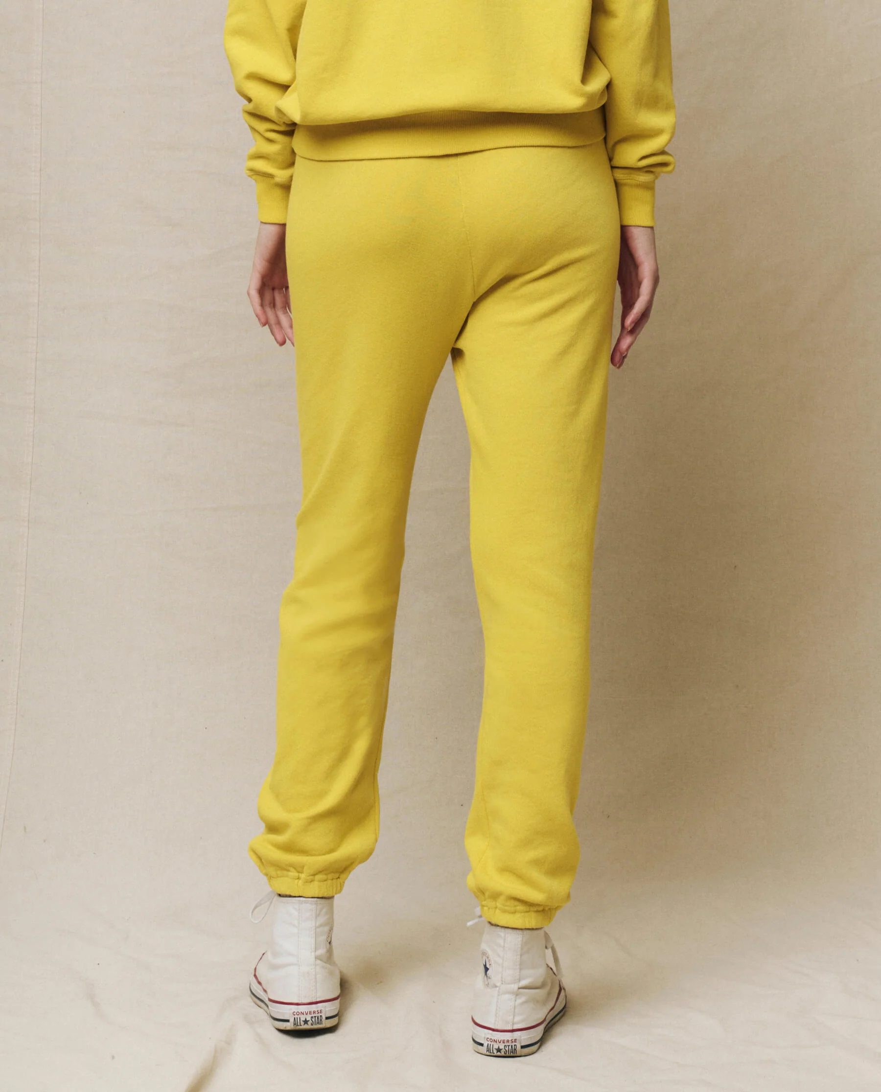 The Stadium Sweatpant. Solid -- Daffodil - Image 2