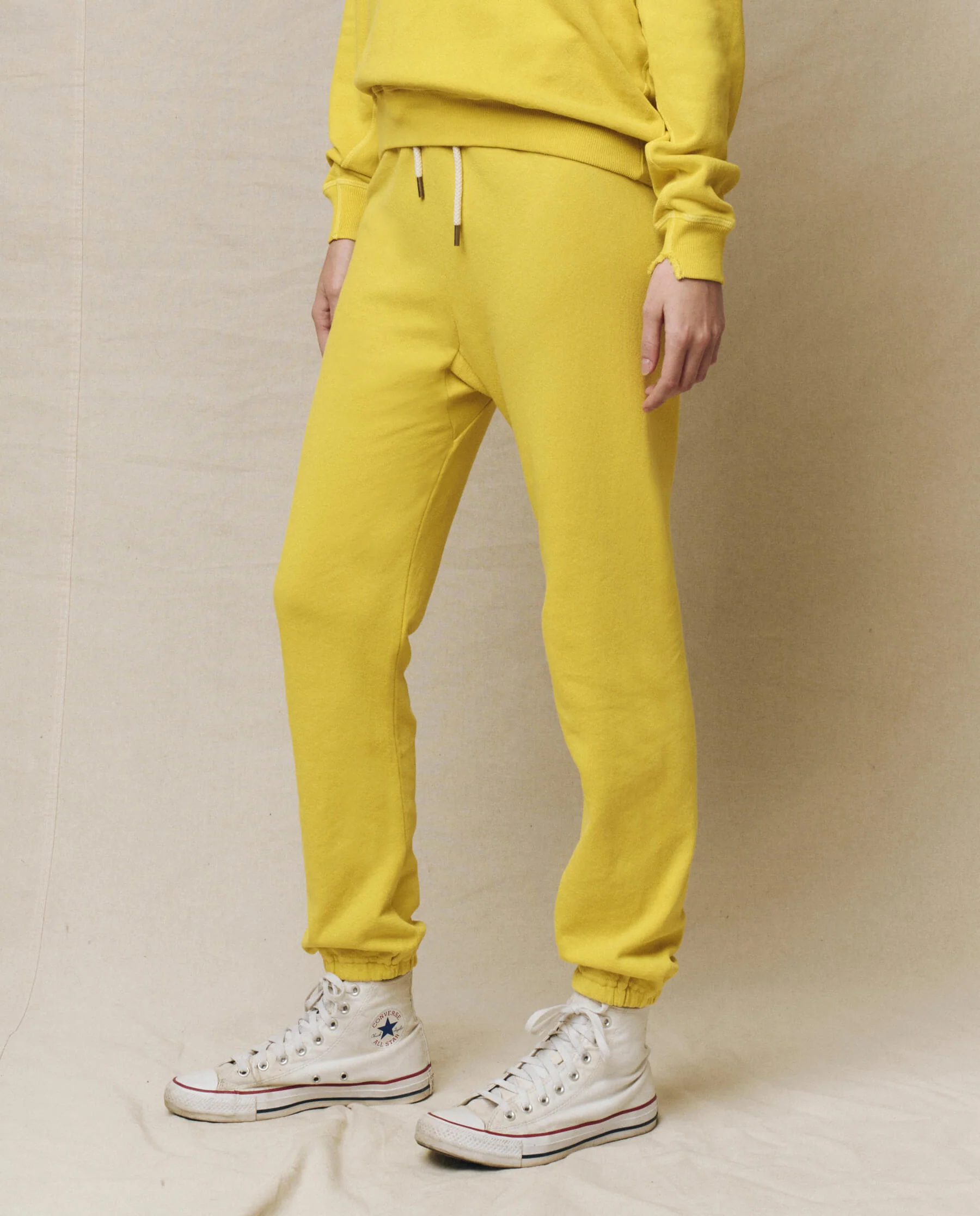 The Stadium Sweatpant. Solid -- Daffodil - Image 3