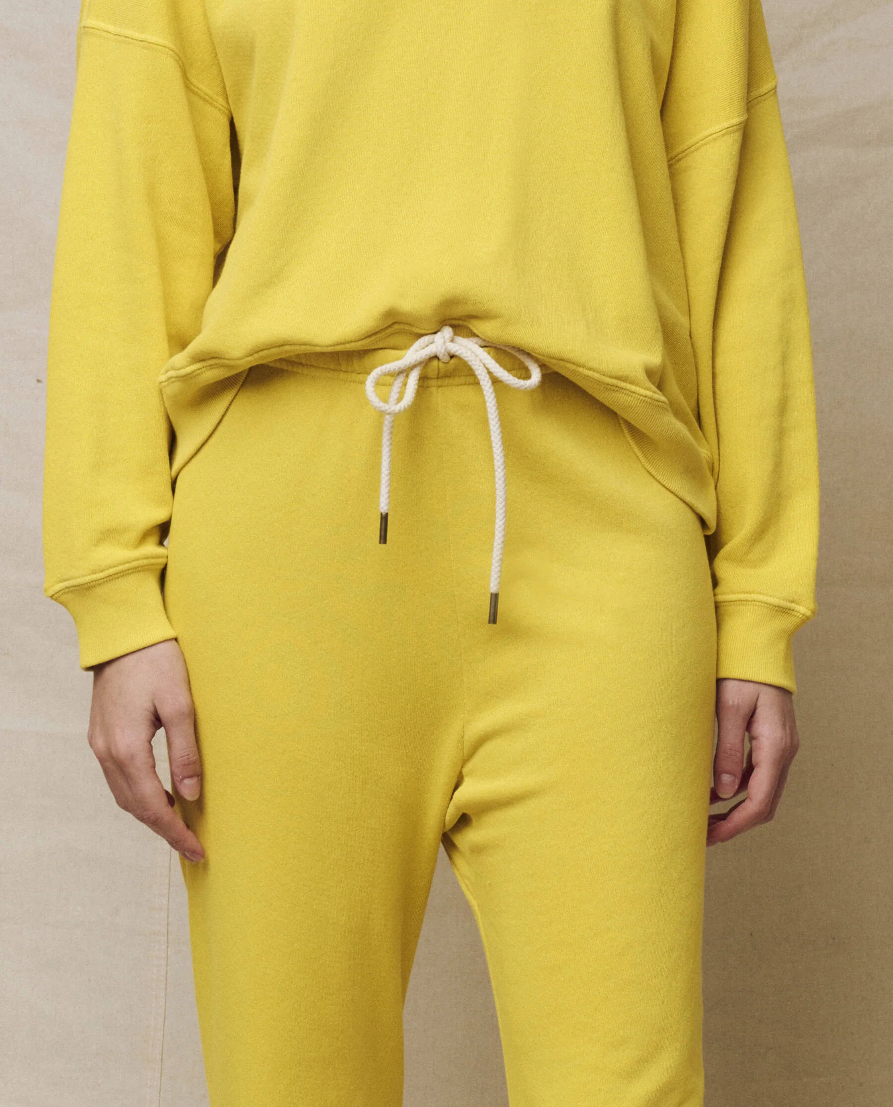 The Stadium Sweatpant. Solid -- Daffodil - Image 4