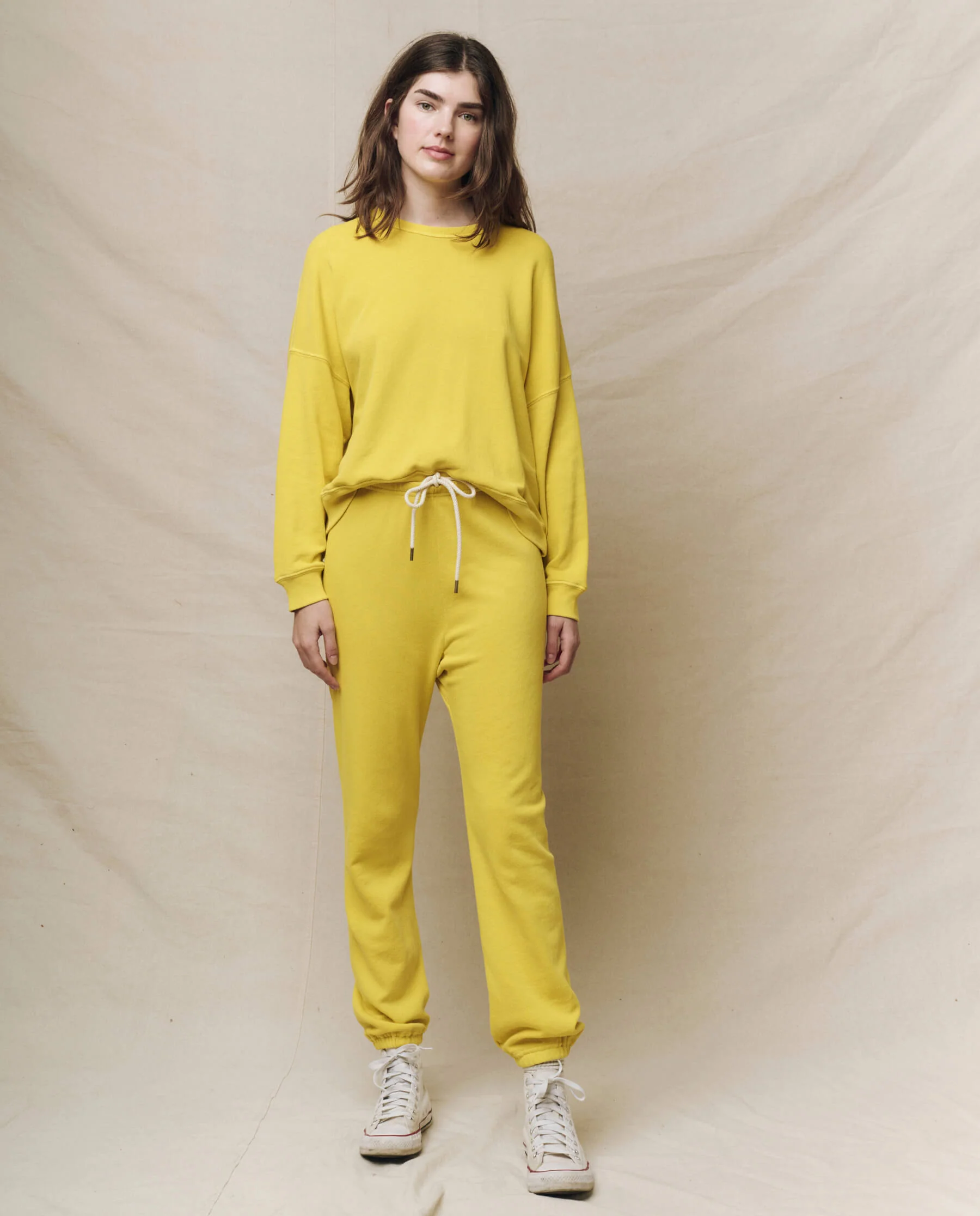 The Stadium Sweatpant. Solid -- Daffodil - Image 5