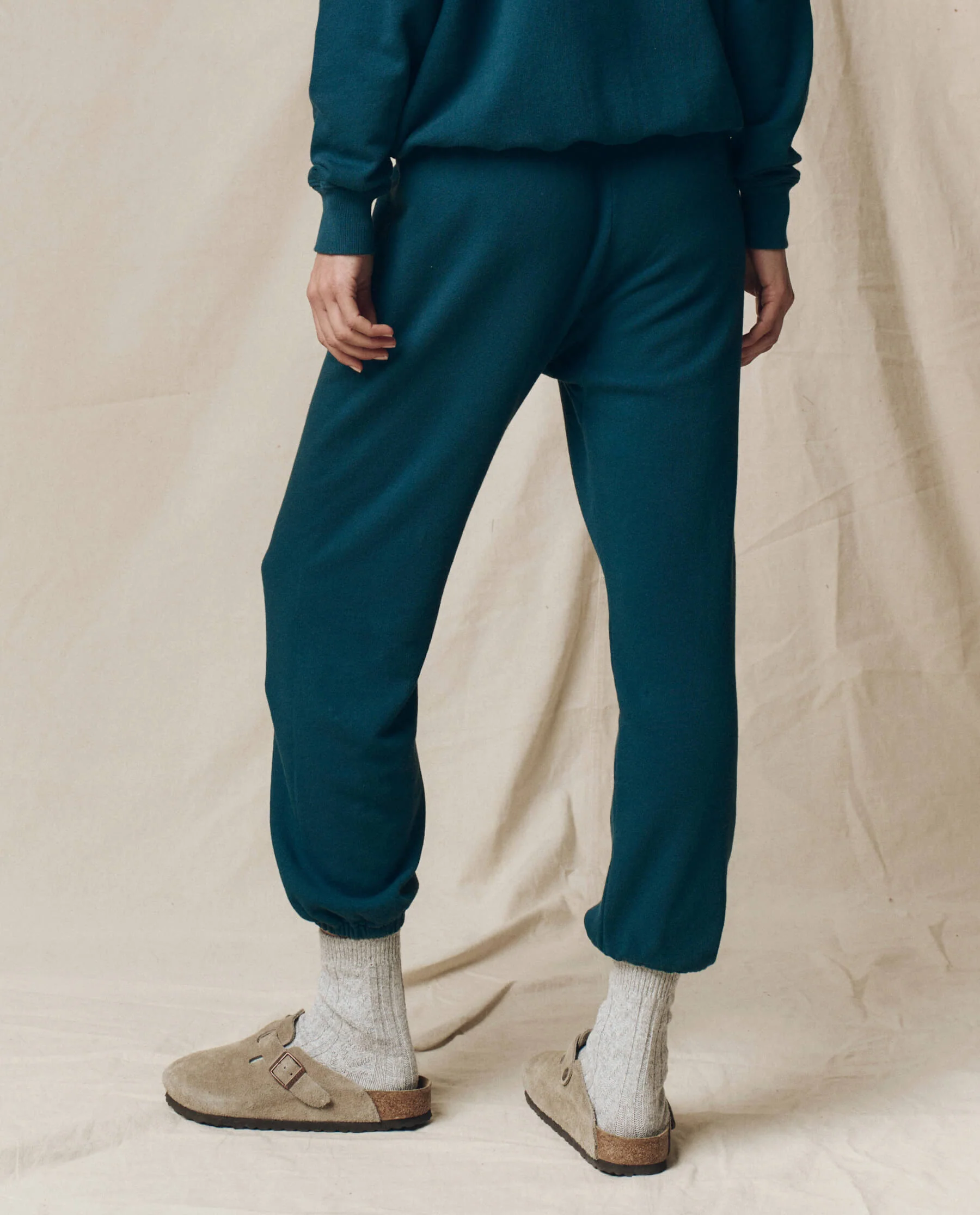 The Stadium Sweatpant. Solid -- Dark Slate - Image 2