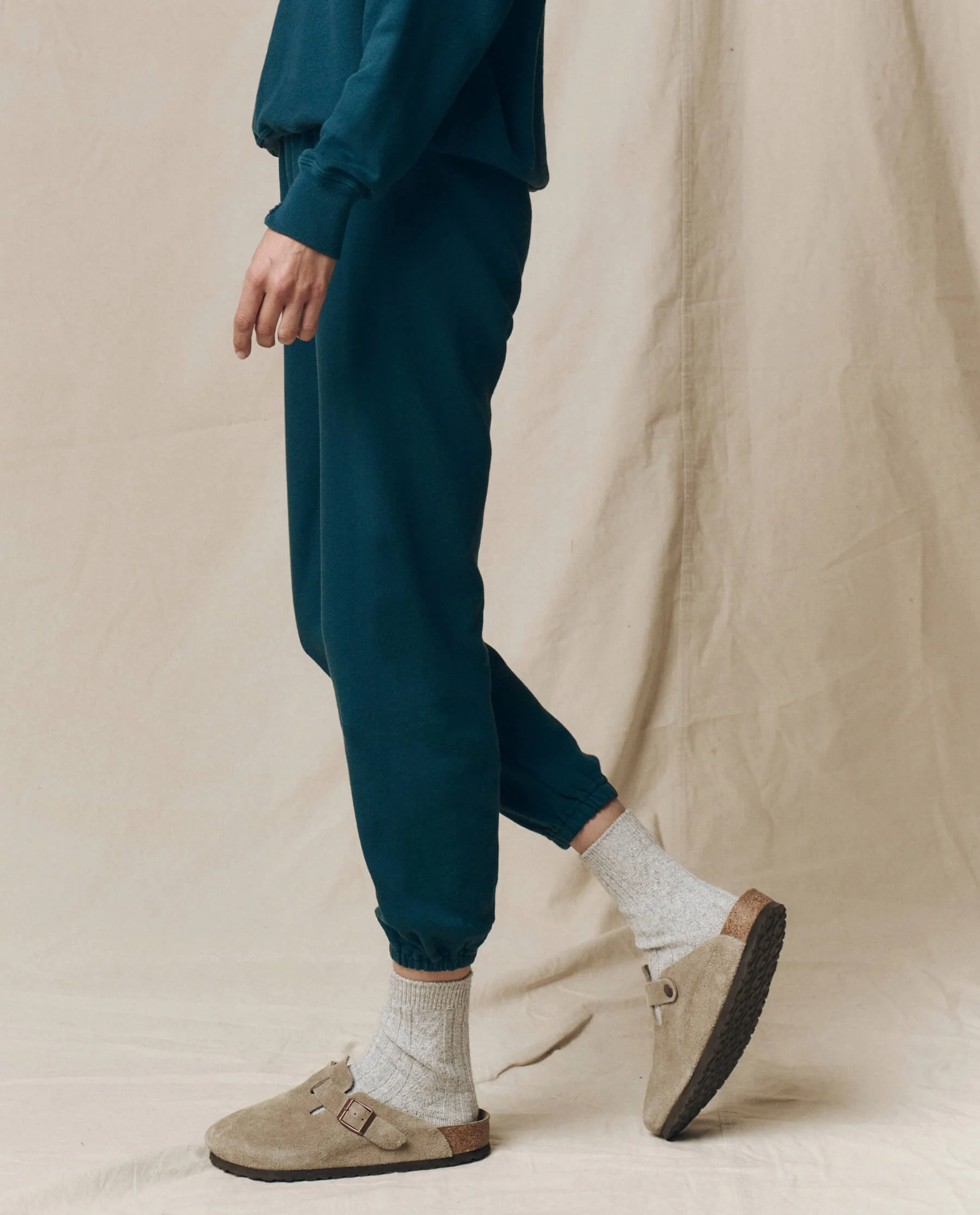 The Stadium Sweatpant. Solid -- Dark Slate - Image 3