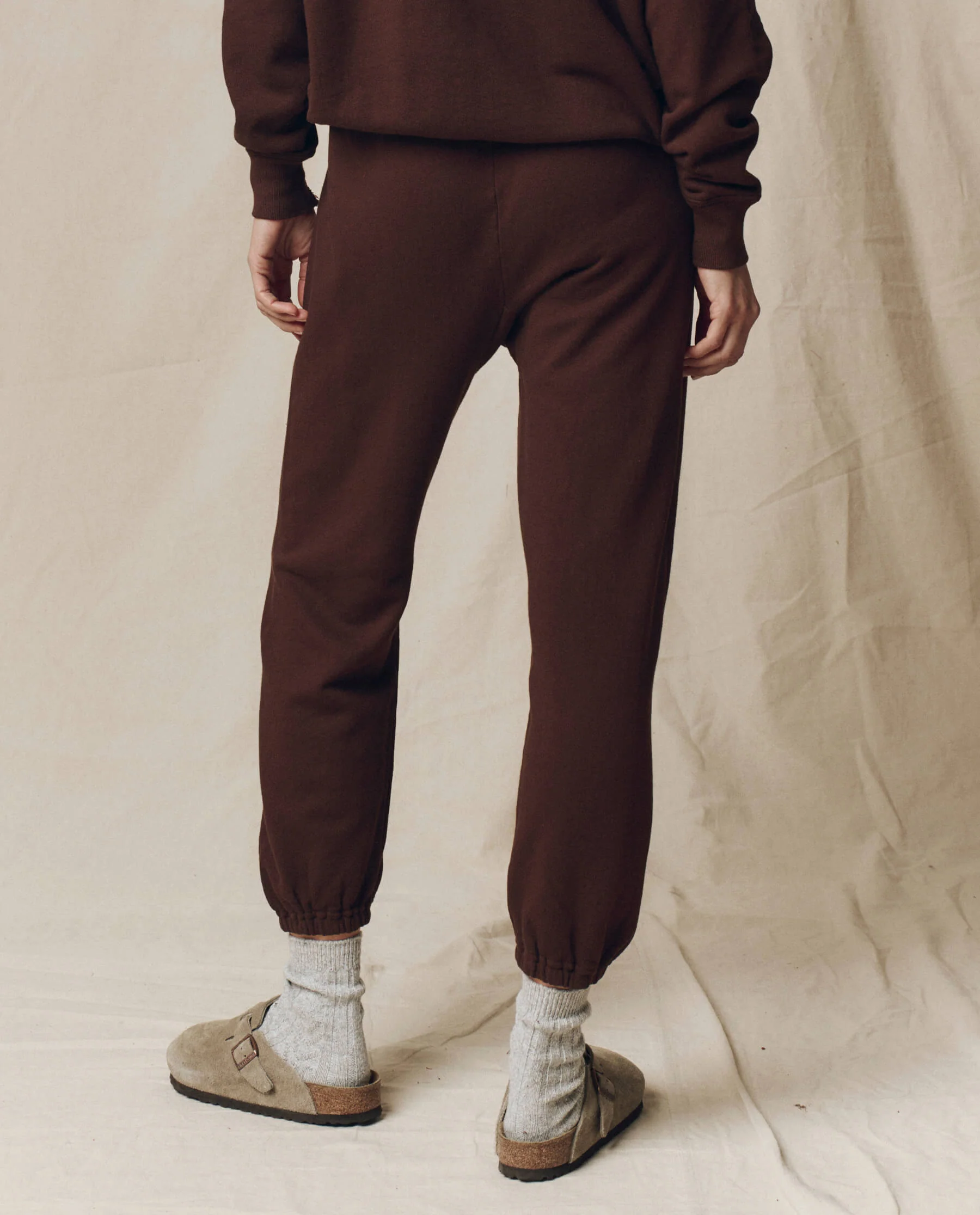 The Stadium Sweatpant. Solid -- Driftwood - Image 2