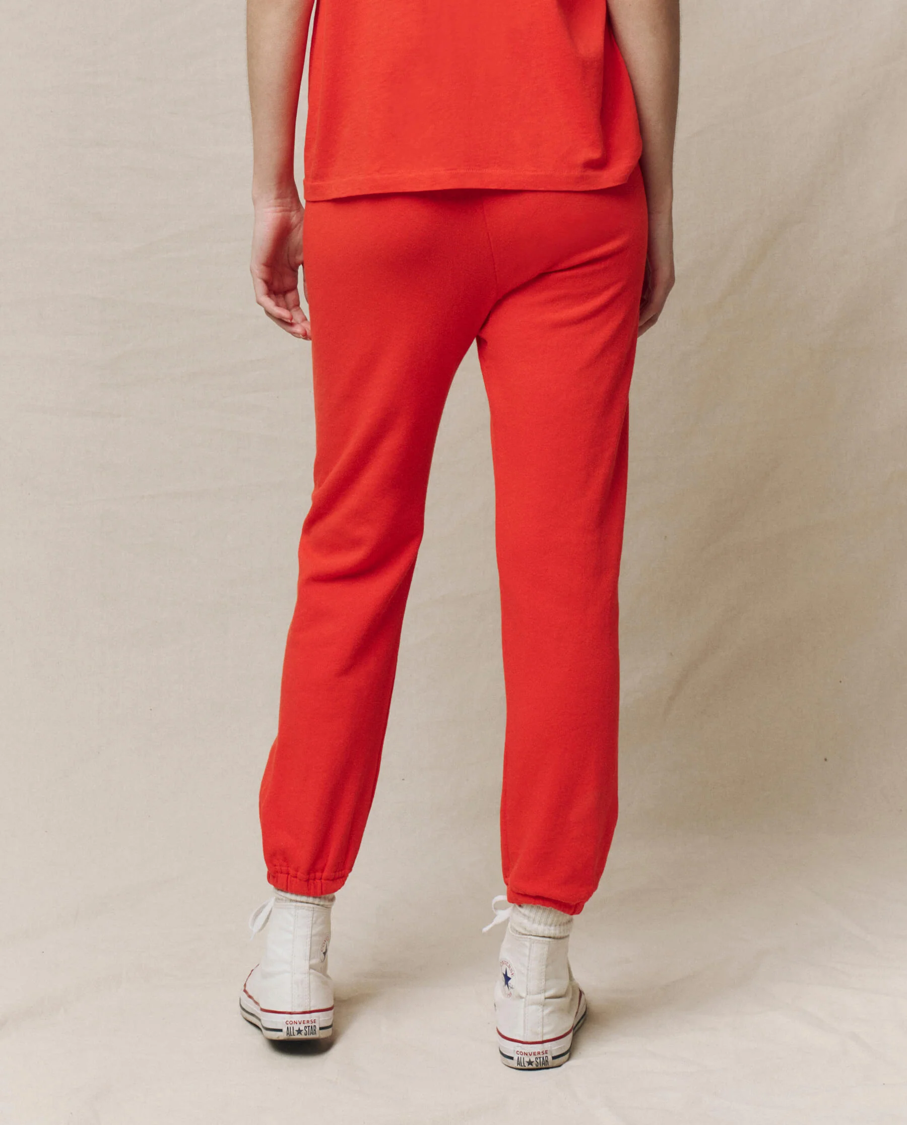 The Stadium Sweatpant. Solid -- Tart - Image 2
