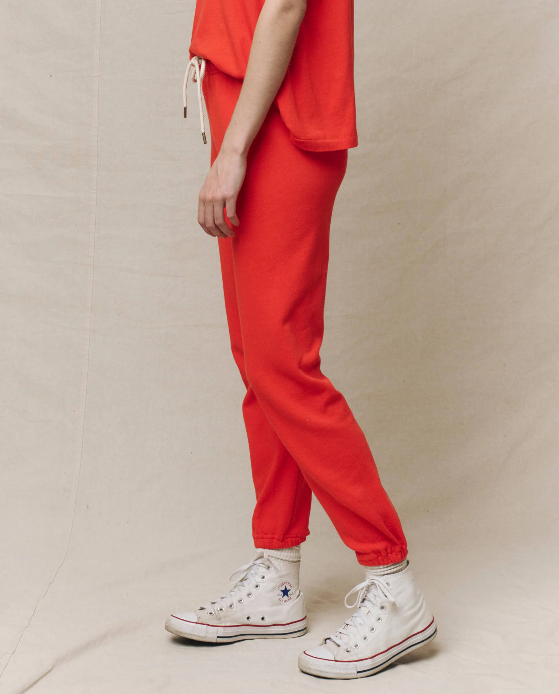 The Stadium Sweatpant. Solid -- Tart - Image 3