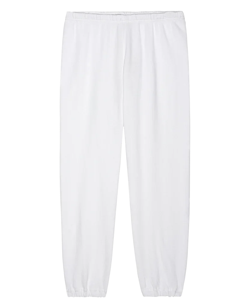 The Stadium Sweatpant. Solid -- True White - Image 5