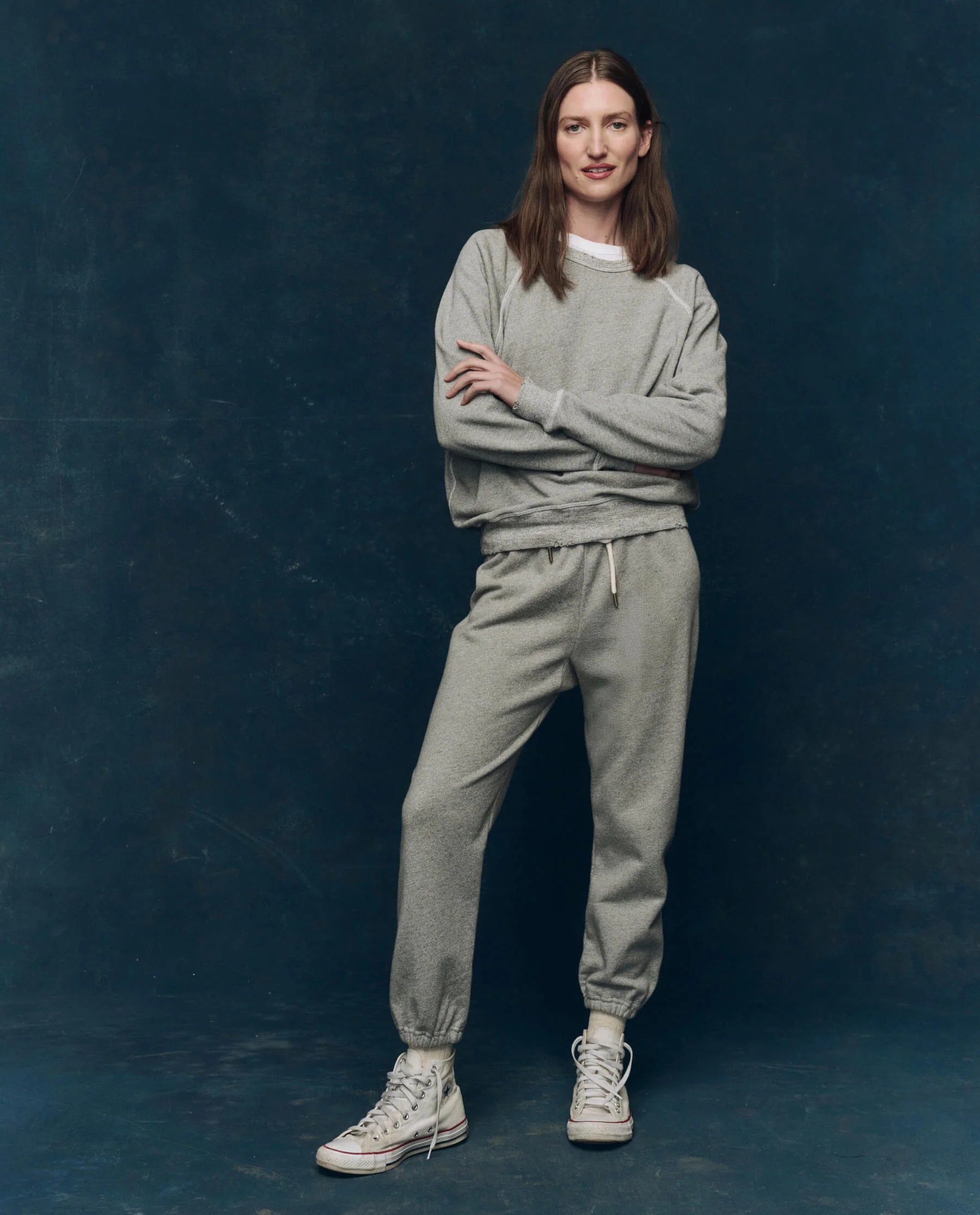 The Stadium Sweatpant. Solid -- Varsity Grey - Image 5