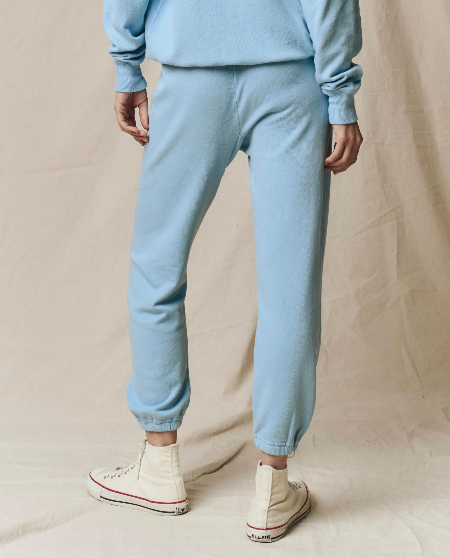 The Stadium Sweatpant. Solid -- Vista Blue - Image 2