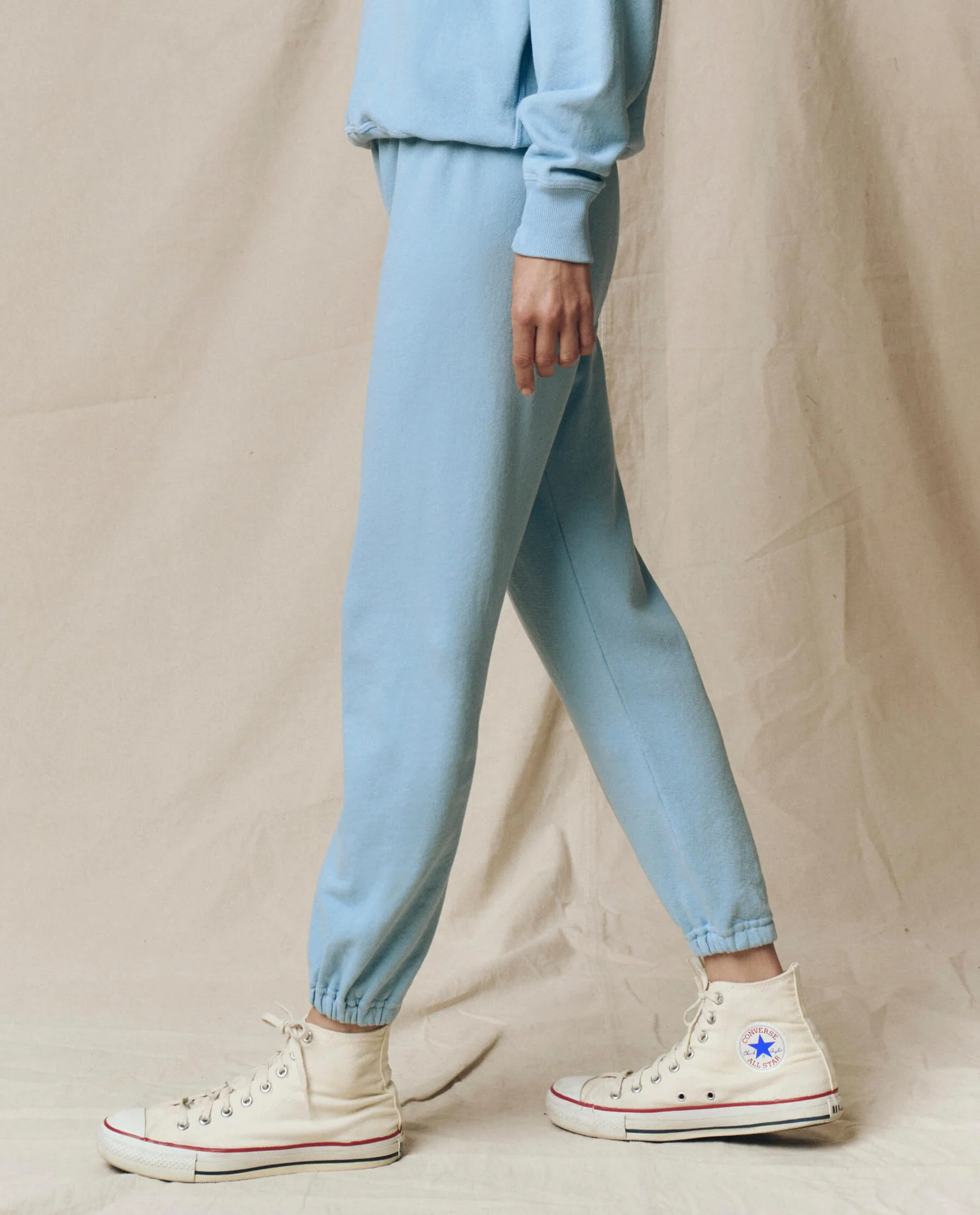 The Stadium Sweatpant. Solid -- Vista Blue - Image 3