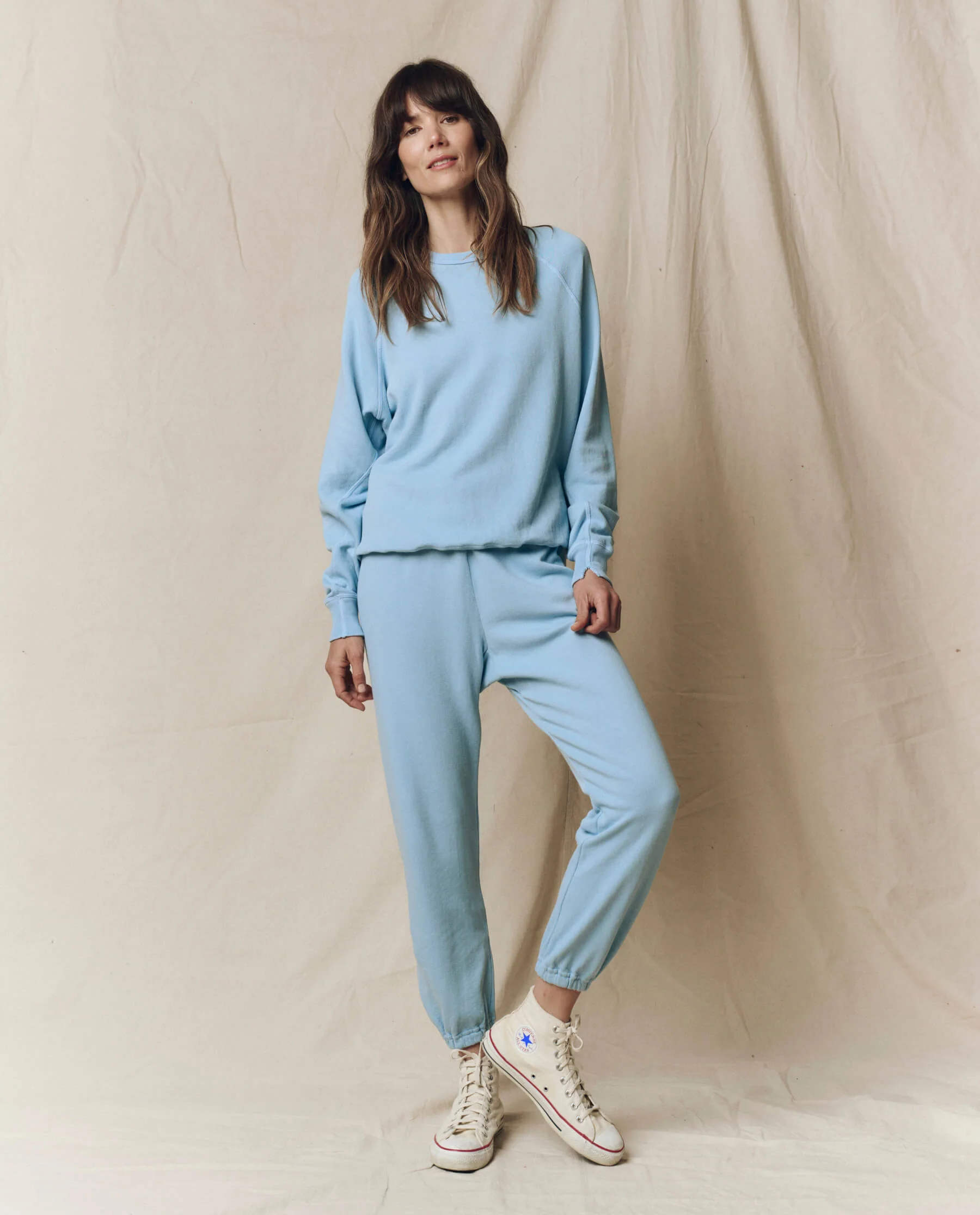 The Stadium Sweatpant. Solid -- Vista Blue - Image 4