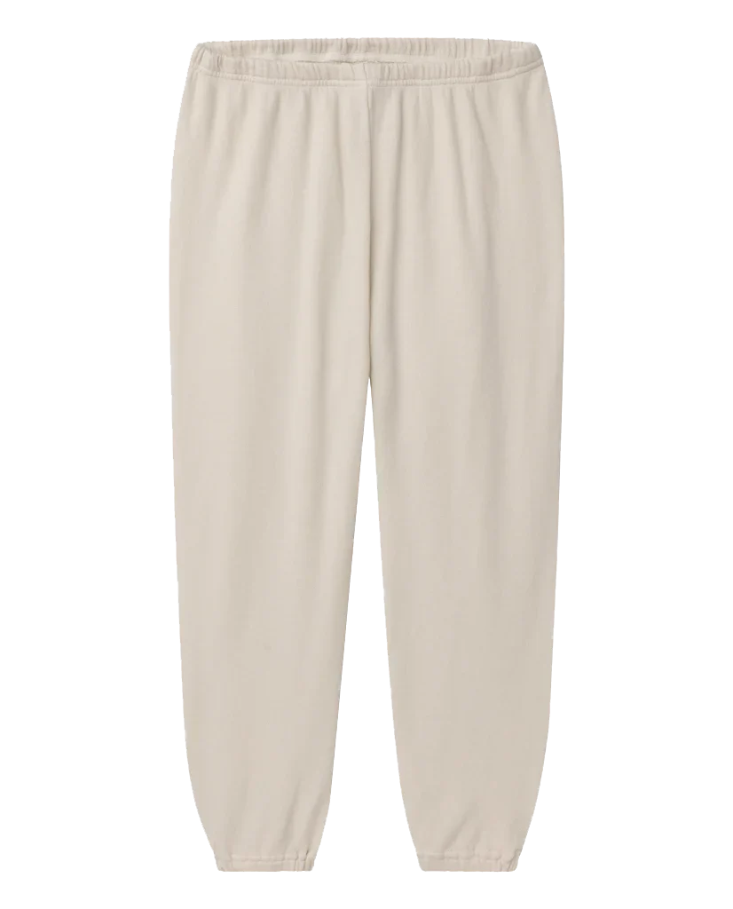 The Stadium Sweatpant. Solid -- Washed White - Image 5