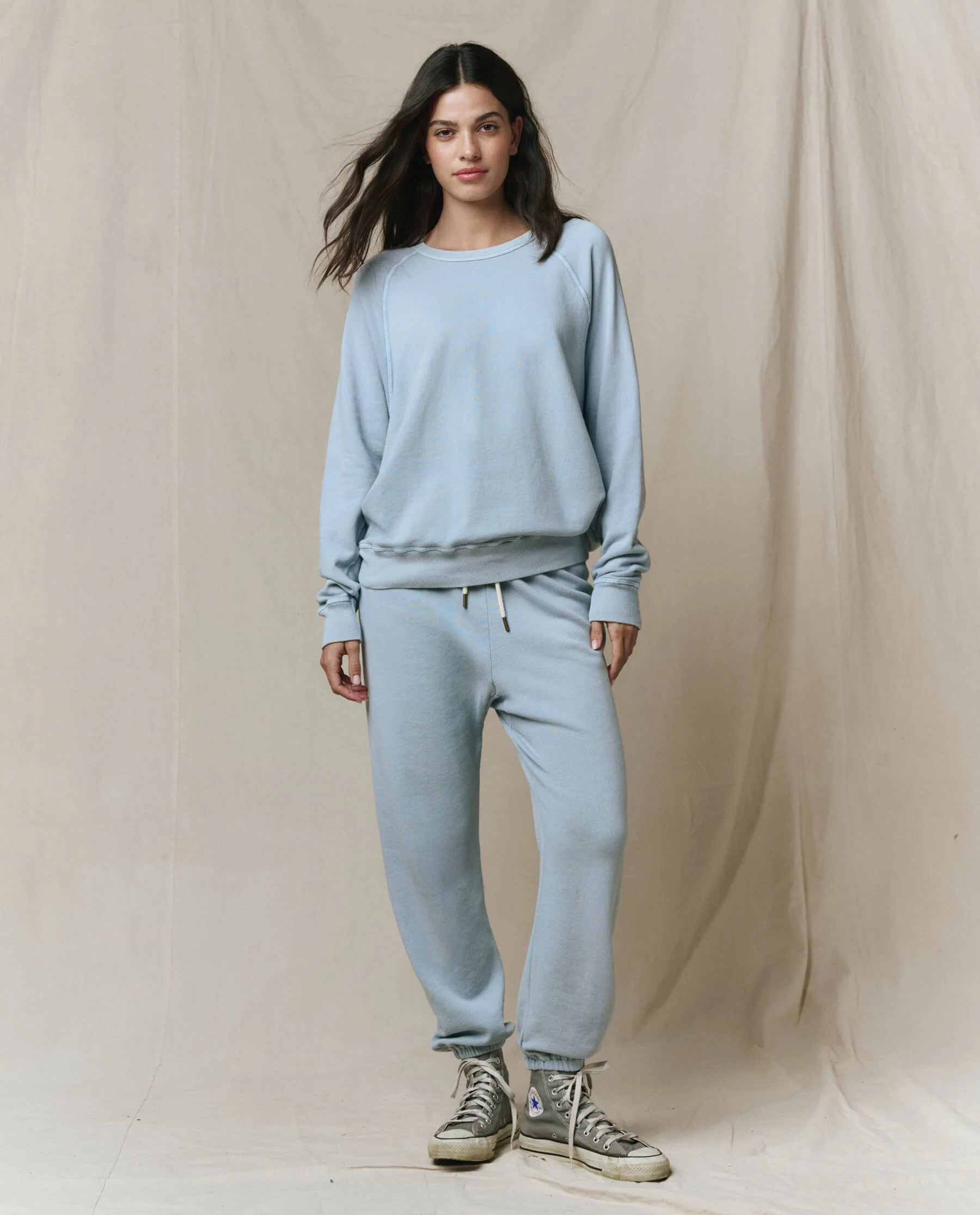The Stadium Sweatpant. Solid -- Whisper Blue - Image 2